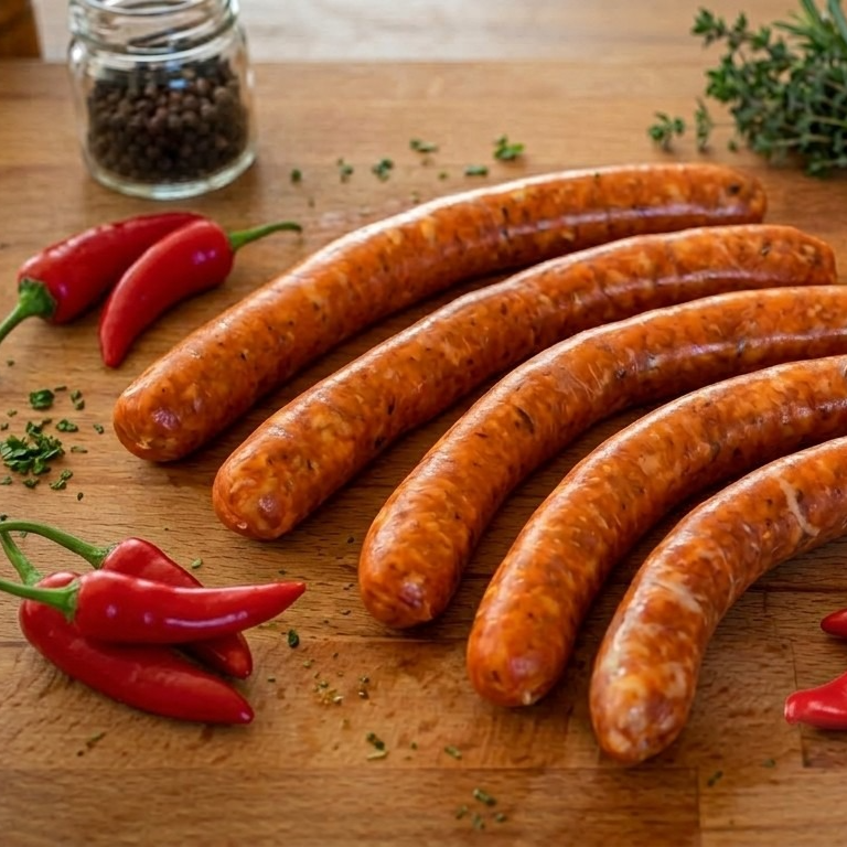 Chipolatas piment de Bresse