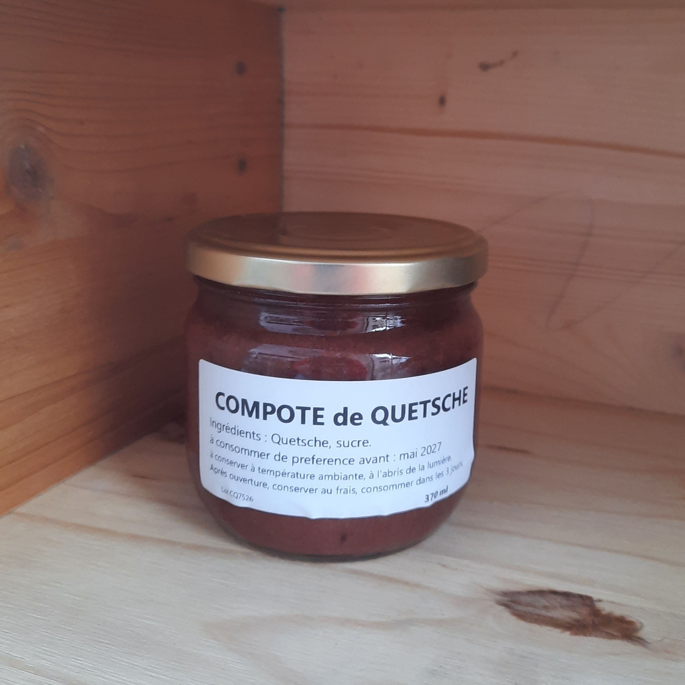 Compote de Quetsche - 370ml