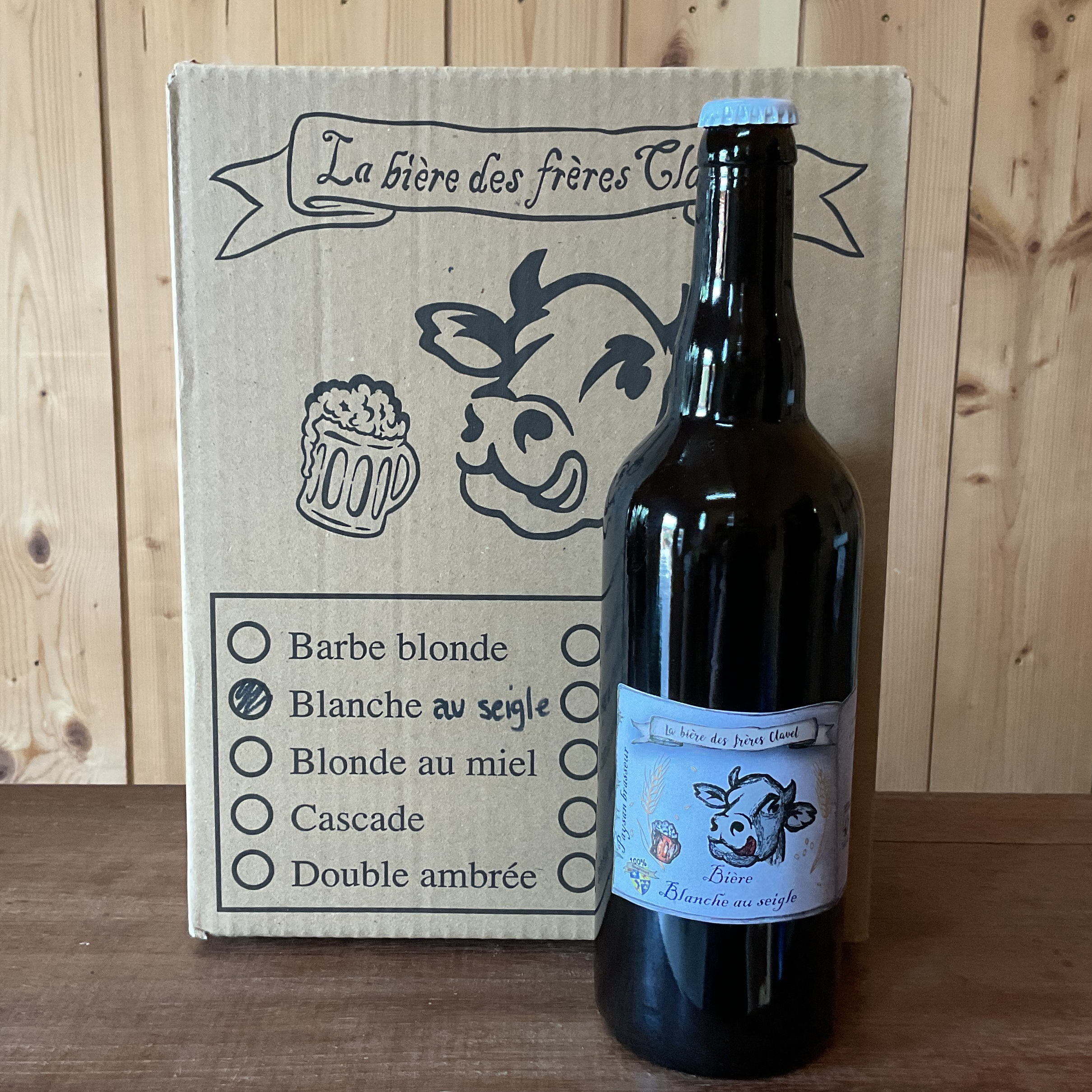 Blanche au seigle 75 cl x 6