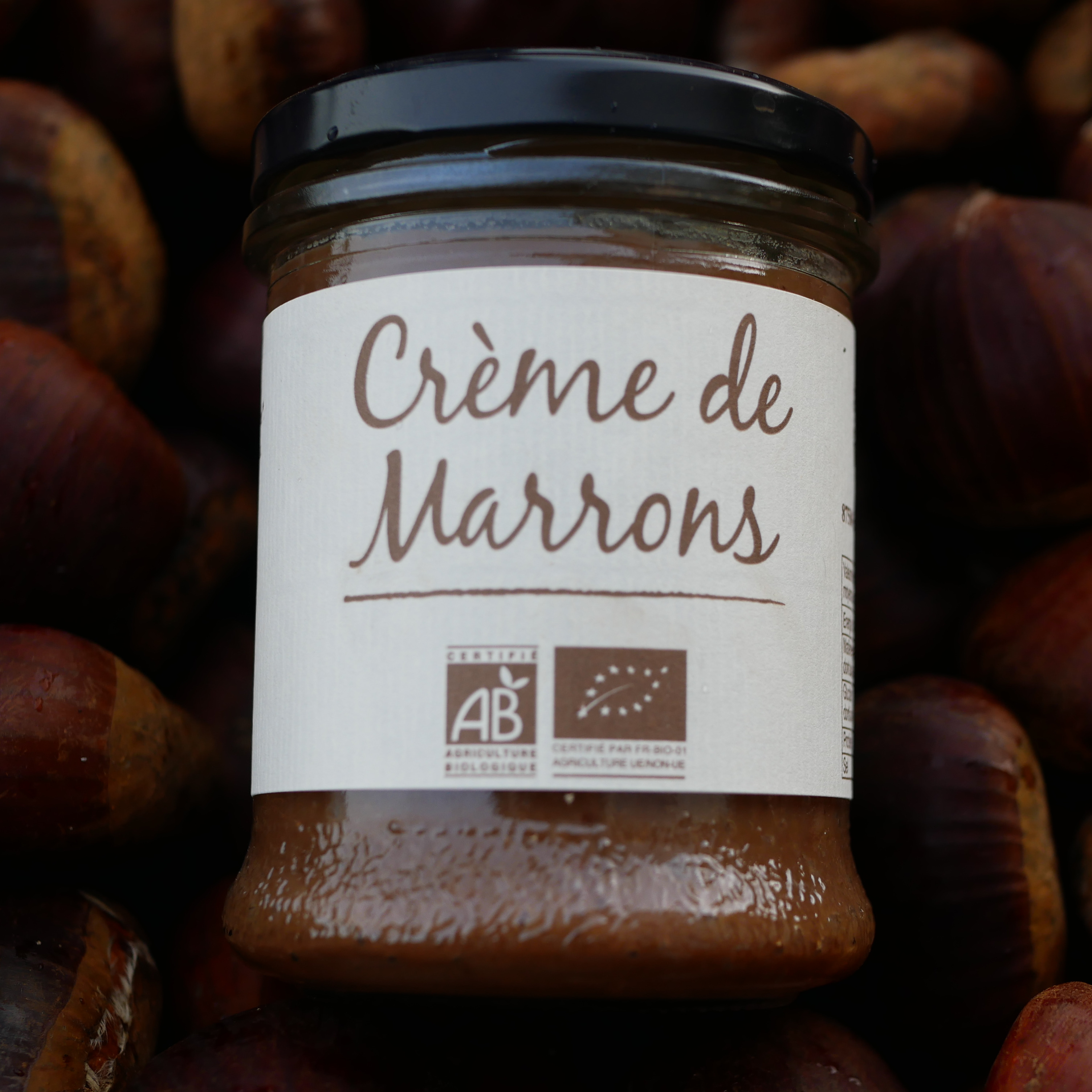 créme de marrons Bio et demeter 200gr
