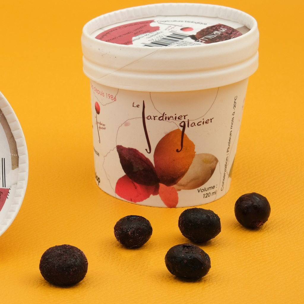 Sorbet Myrtilles Sauvages