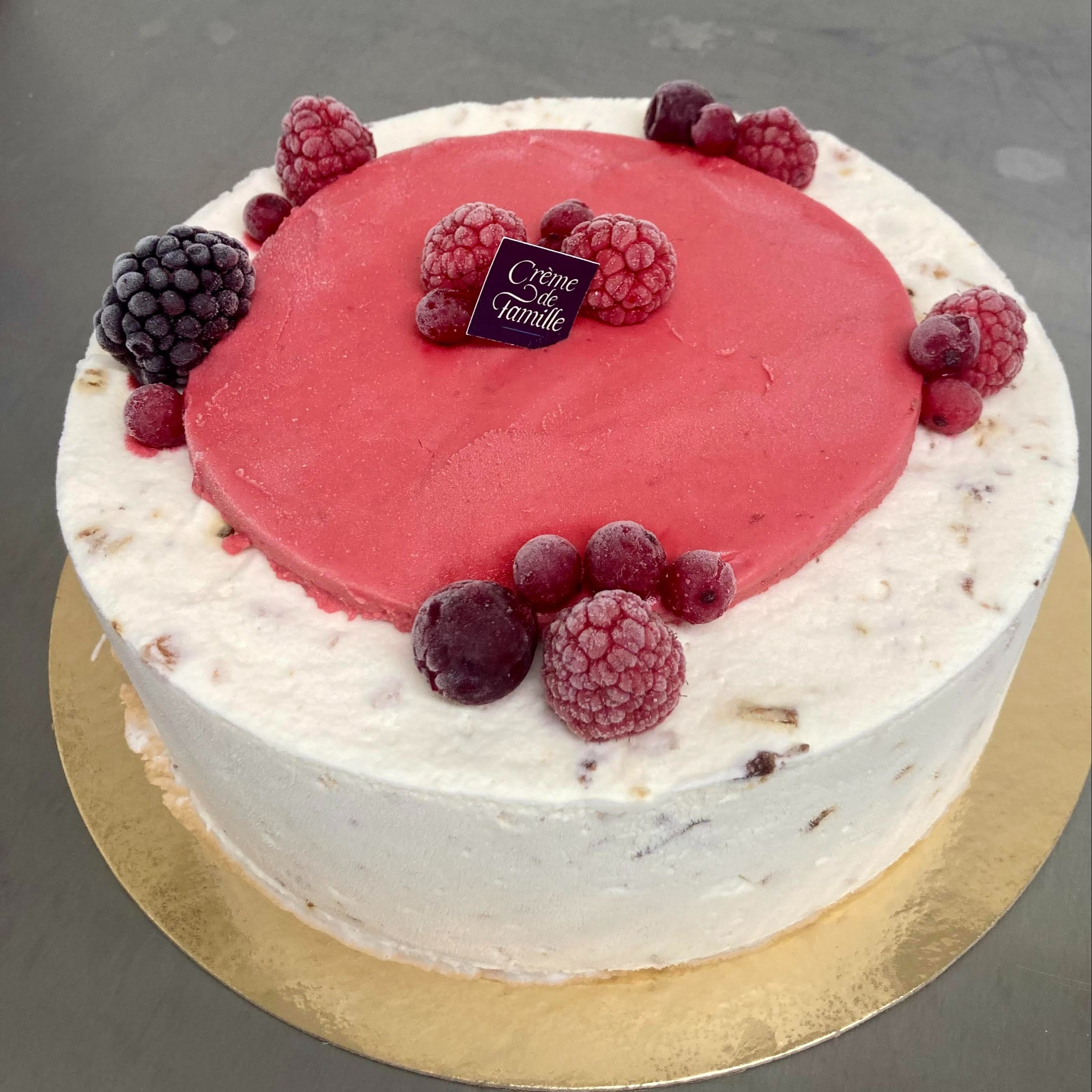 Desserts de l'été : Nougat Glacé & Sorbet Framboise