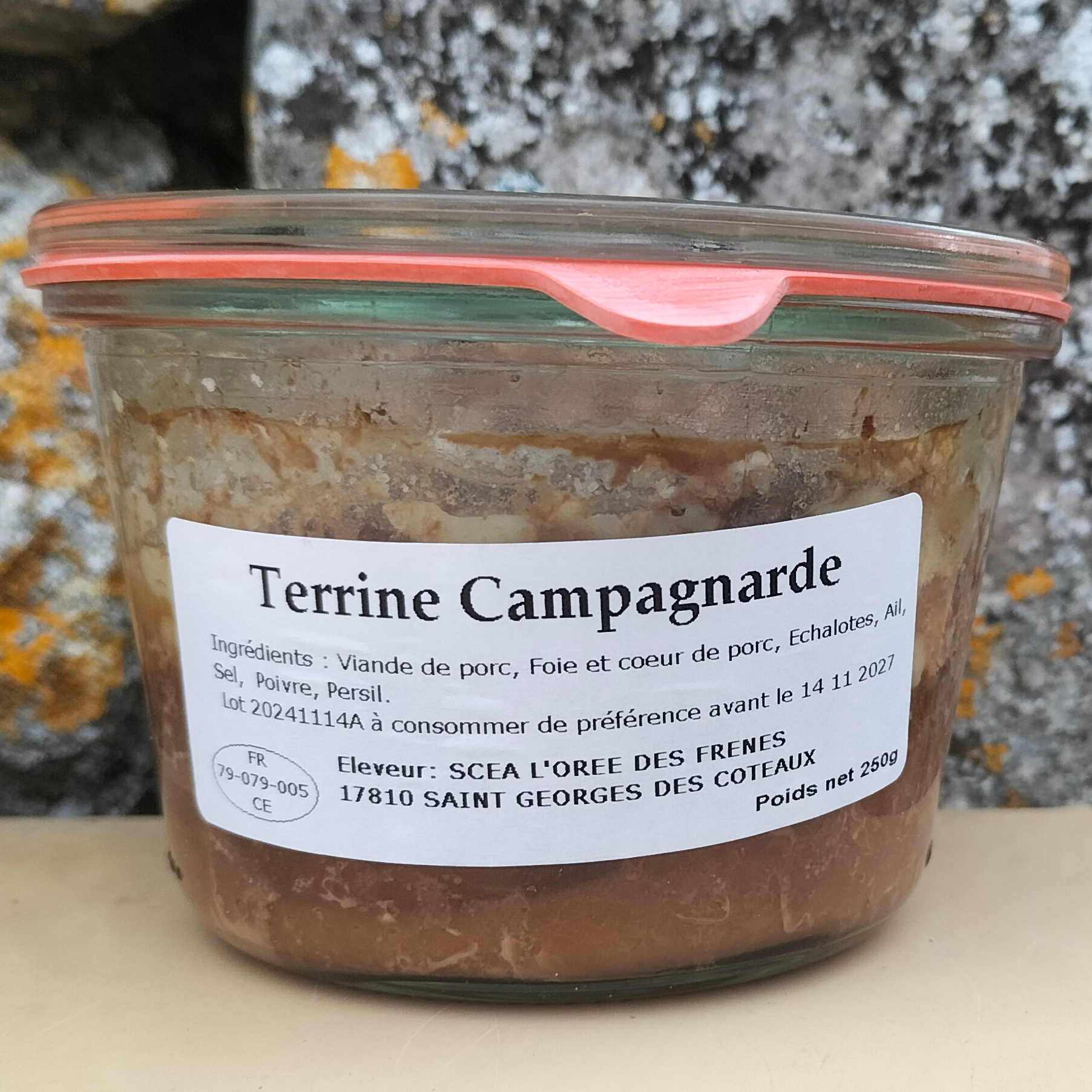 Terrine campagnarde - 250g