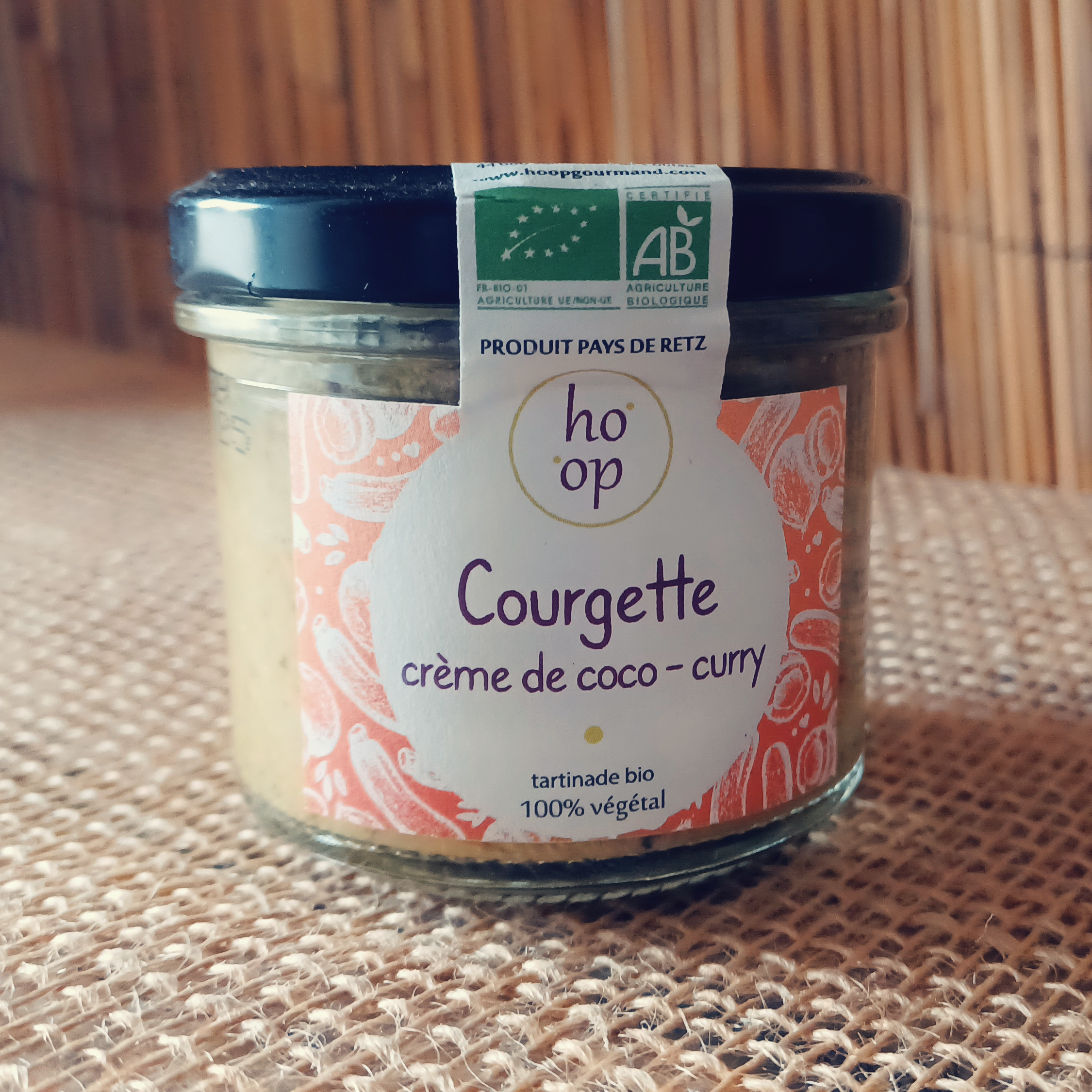 Tartinade Courgette Coco Curry - 100g