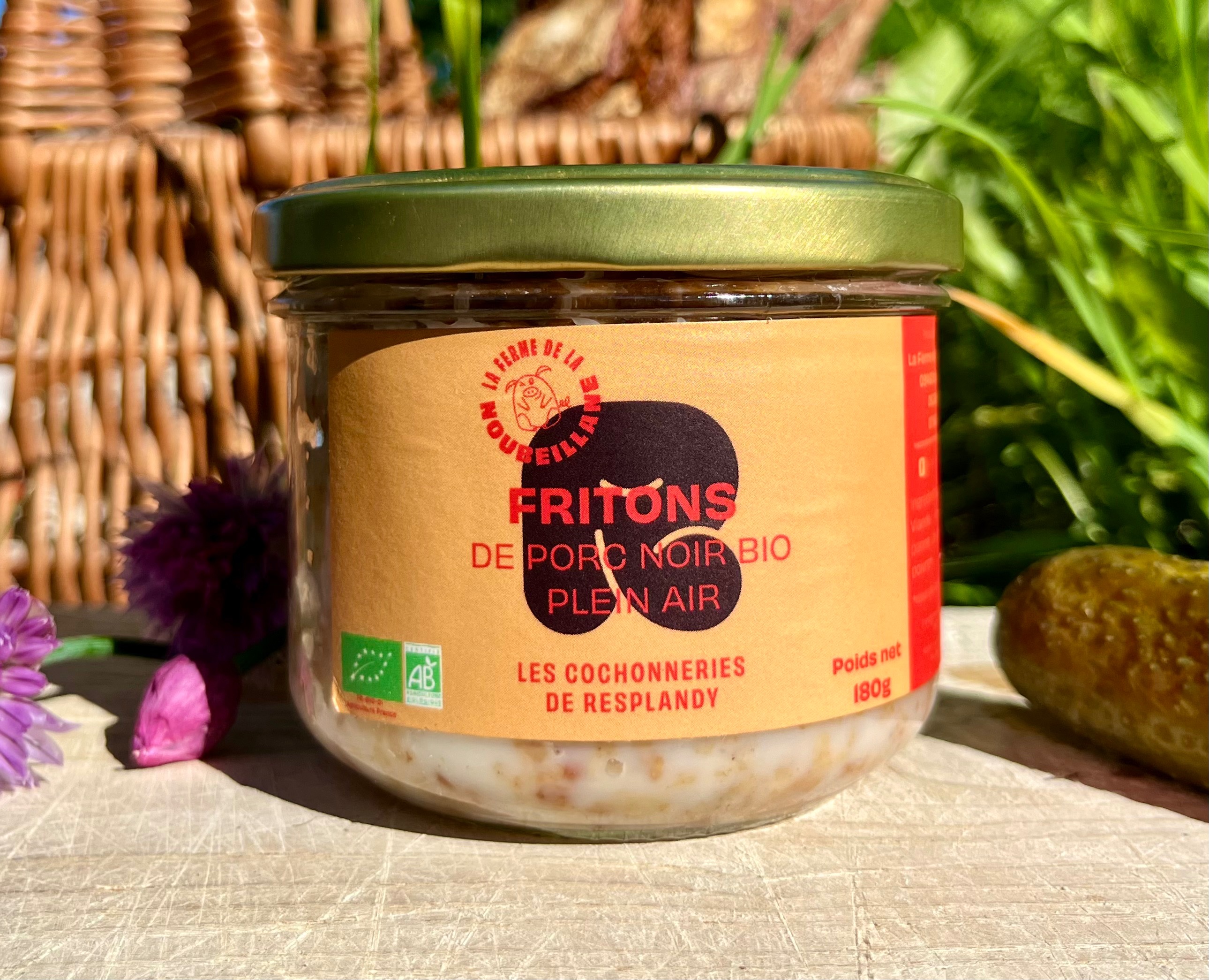 Fritons de Porc Noir BIO - 180g