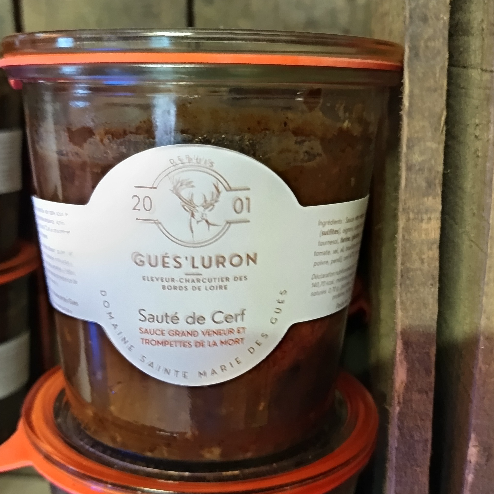 Sauté de cerf aux Trompettes de la mort