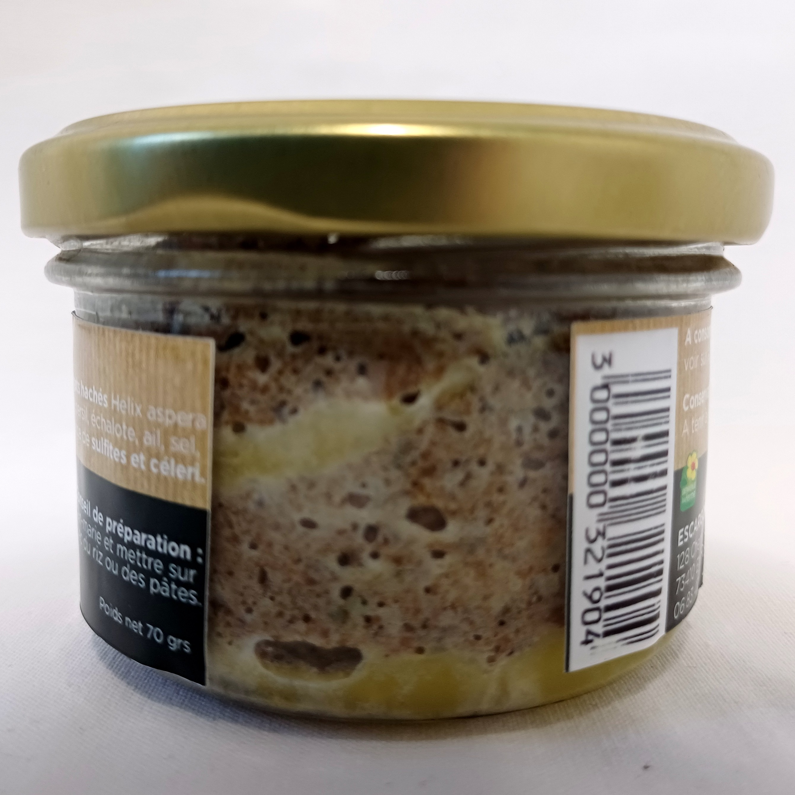 ESCARGOTOAST 70G - CONSERVE - 70g