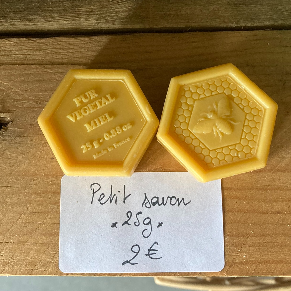 Petit savon hexagonal - 25g