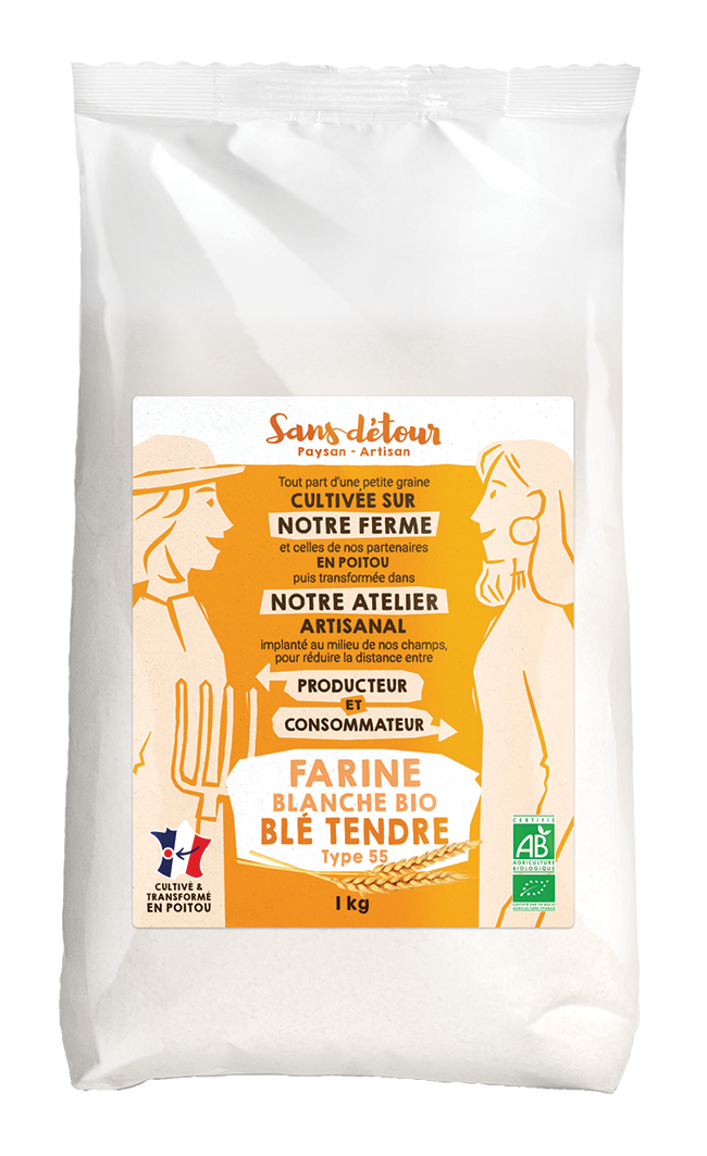 Farine blanche T55 - 1kg