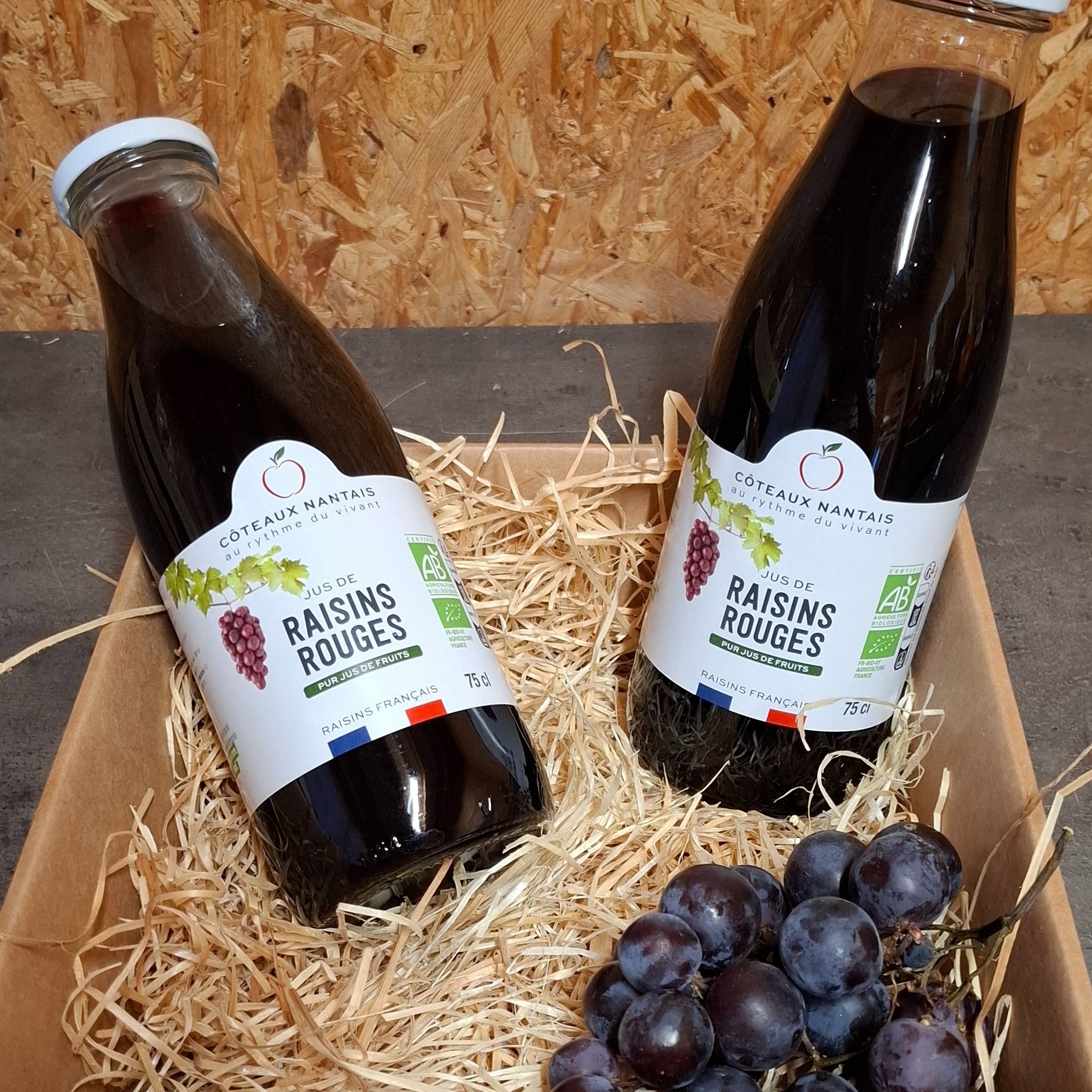 Jus de Raisins rouges - 75cl