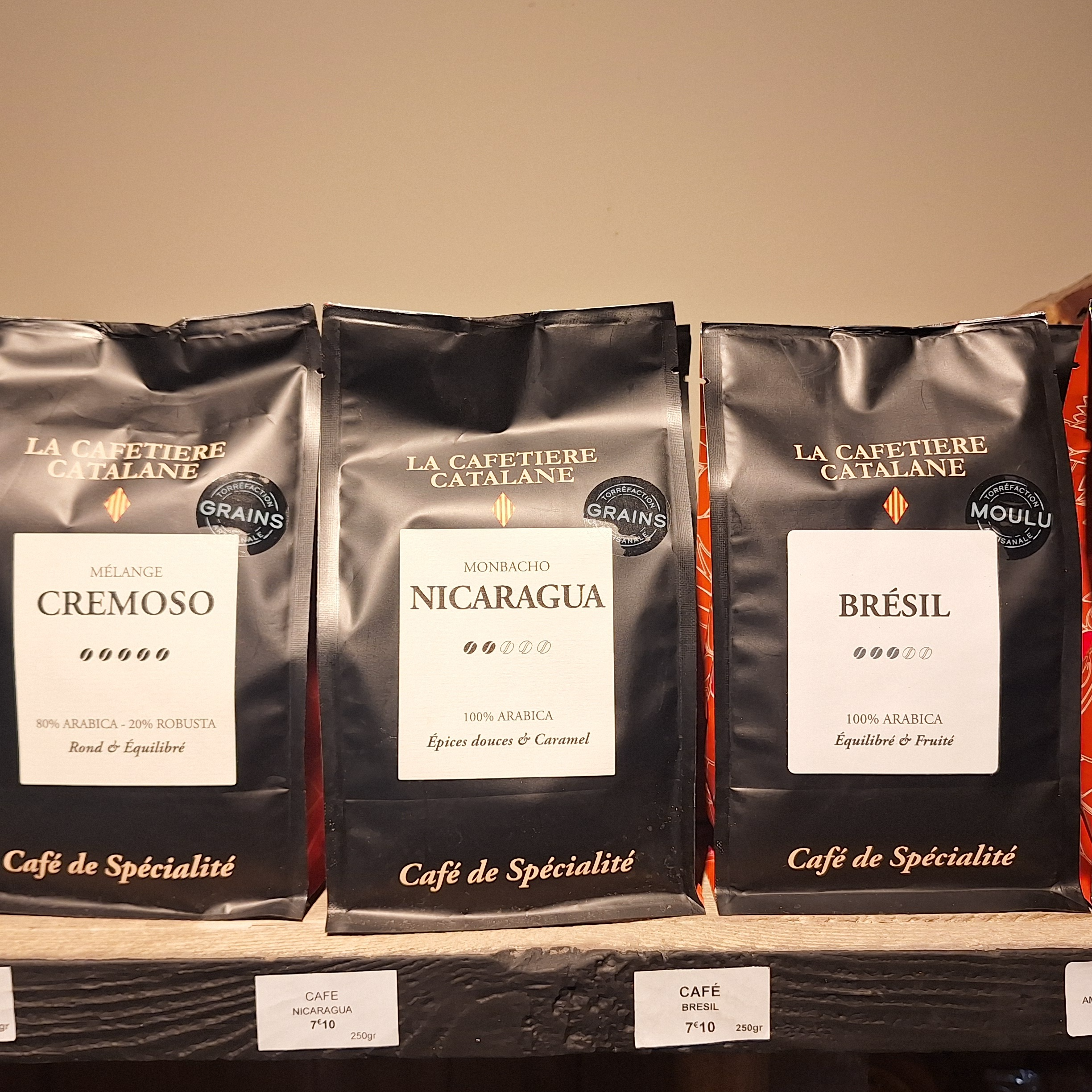 CAFE MOULU BRESIL 250 GR