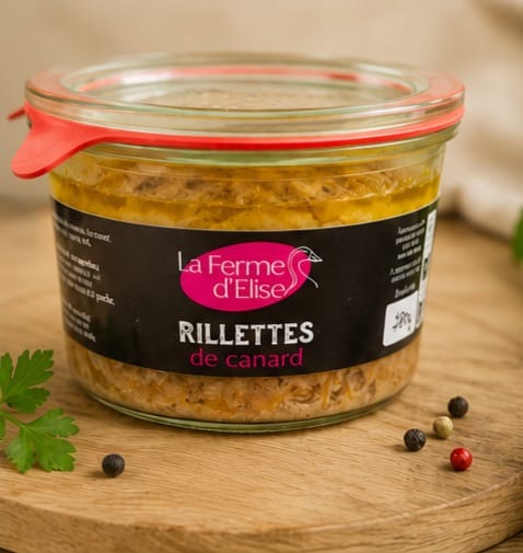 RILLETTES DE CANARD - 250g