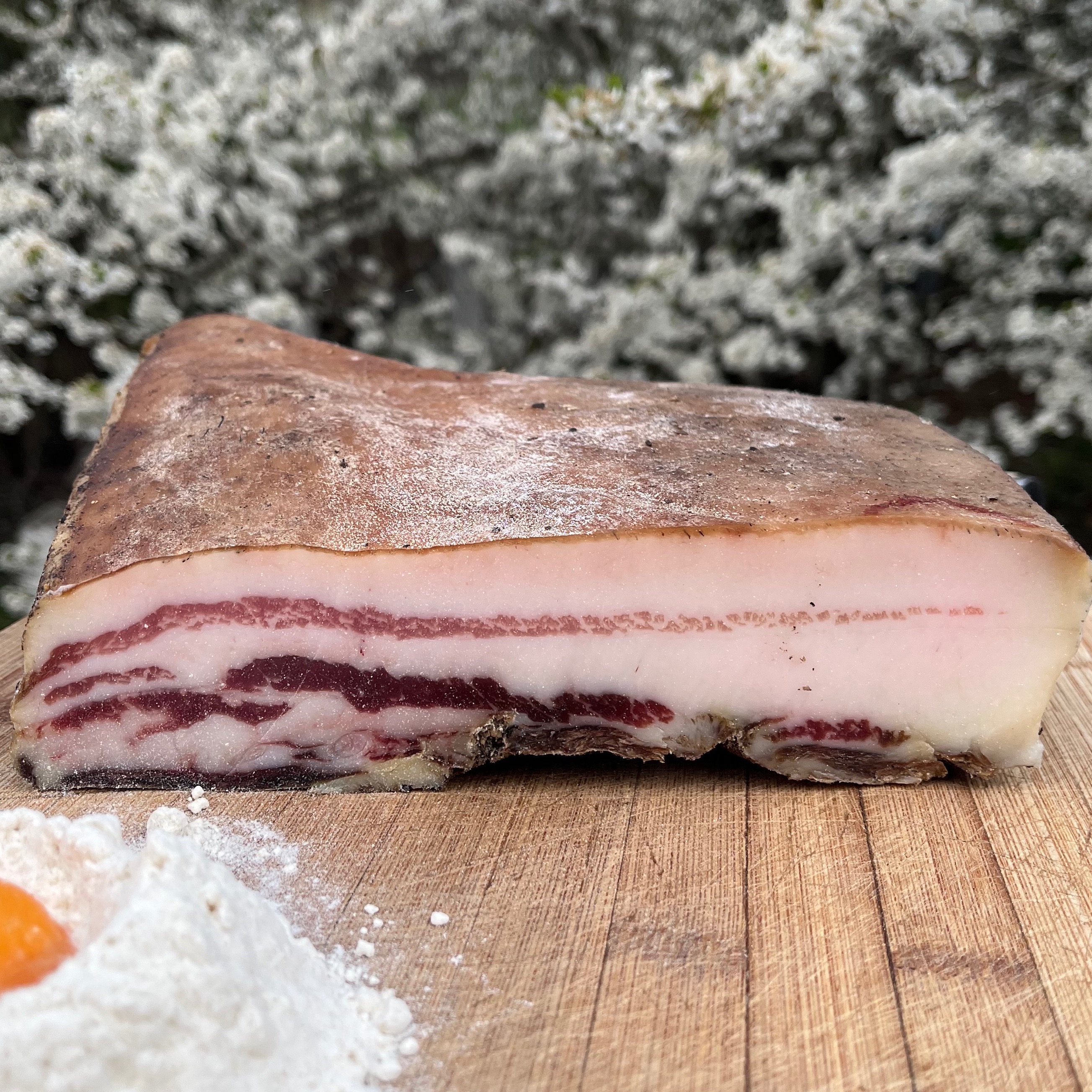 Poitrine Séchée de Porc Noir BIO - 0,5kg