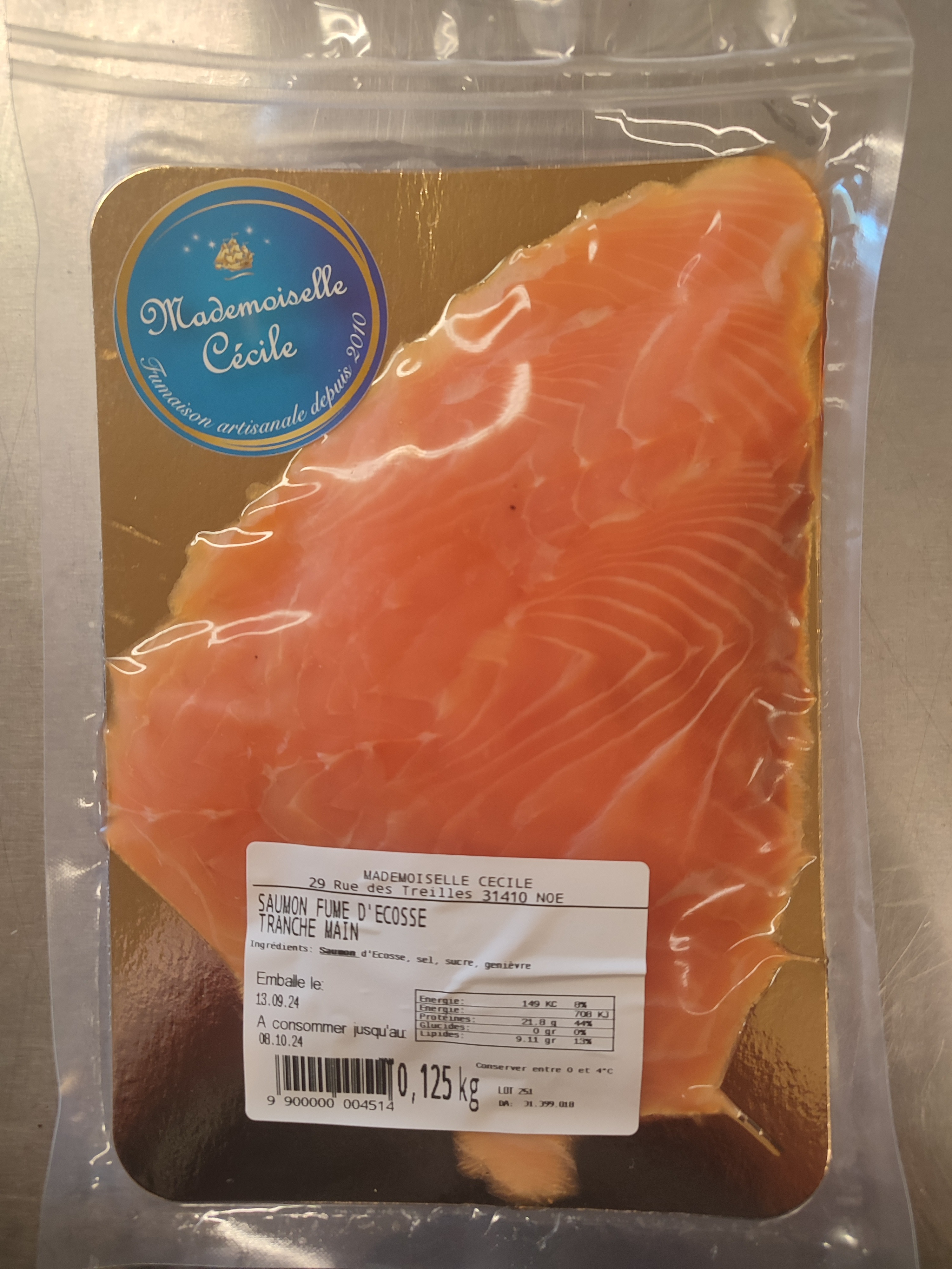 SAUMON fumé (250 gr) Ecosse supérieur