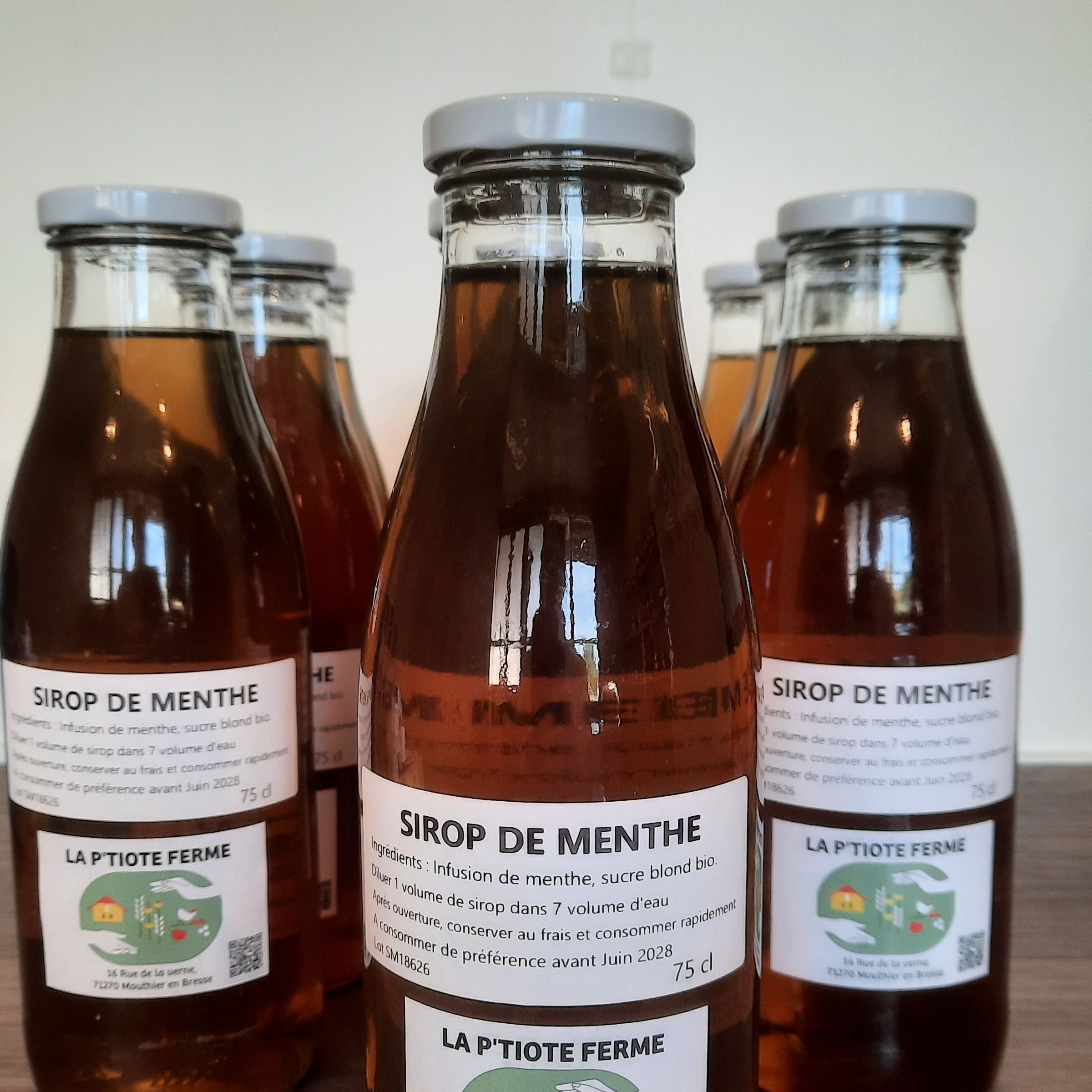 Sirop de menthe - 75cl