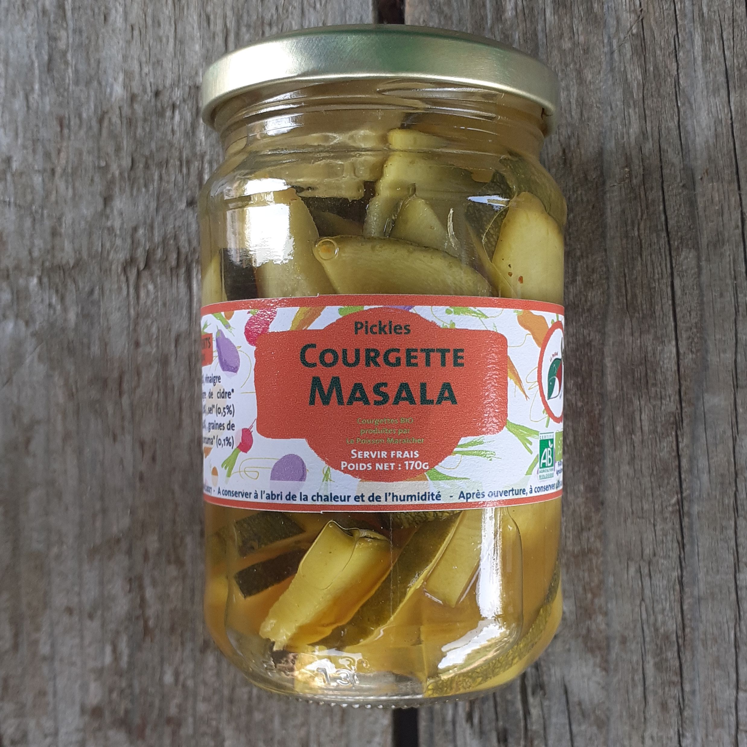 Pickles Courgette Masala - 170g