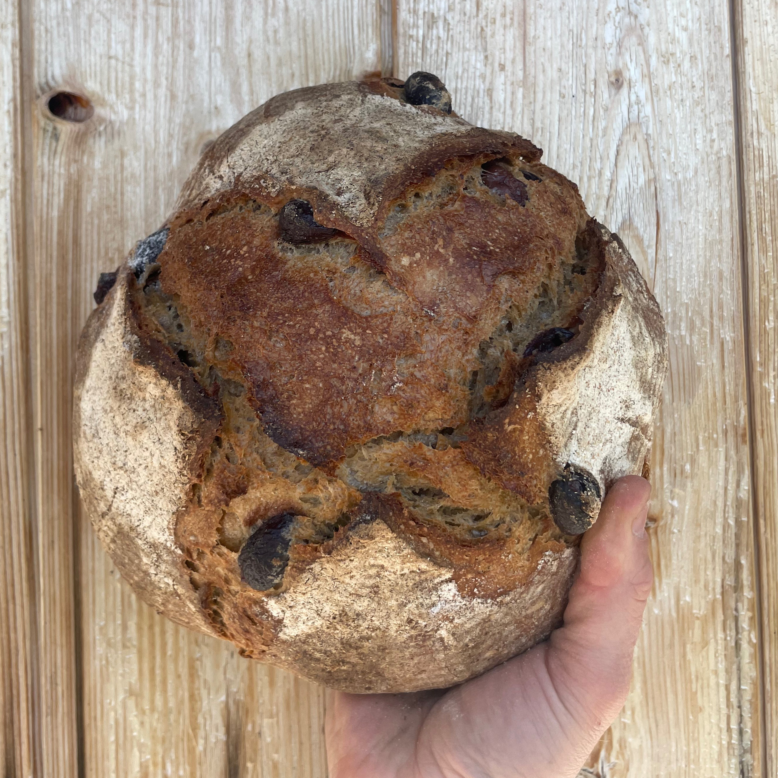 Pain aux olives et au zaatar - 750g
