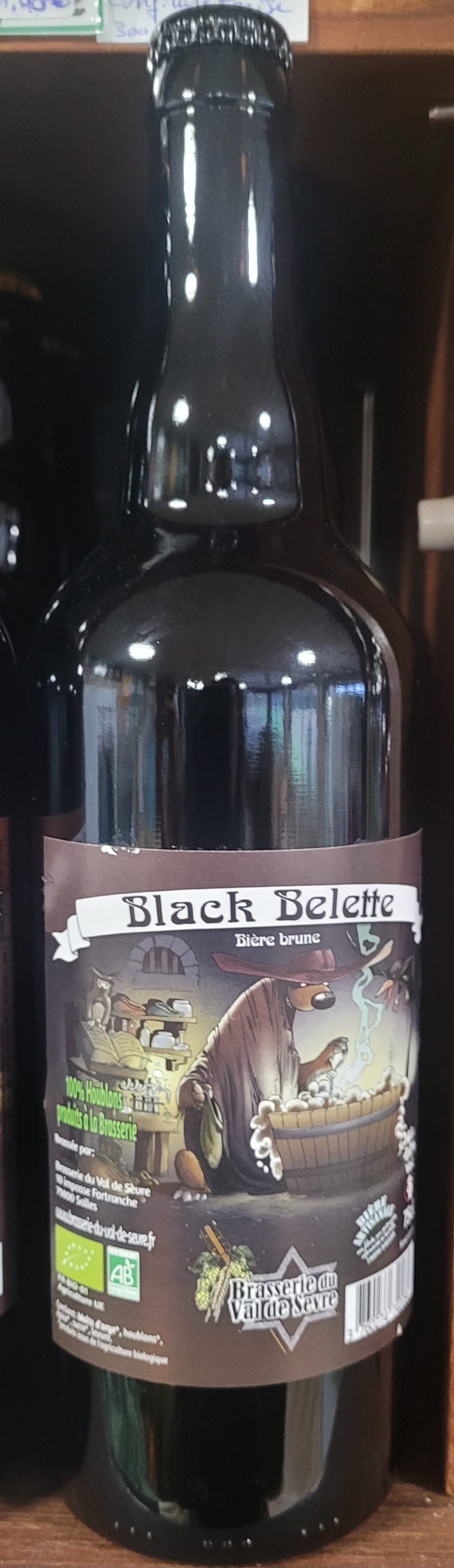 Bière Black Belette Brune 75CL