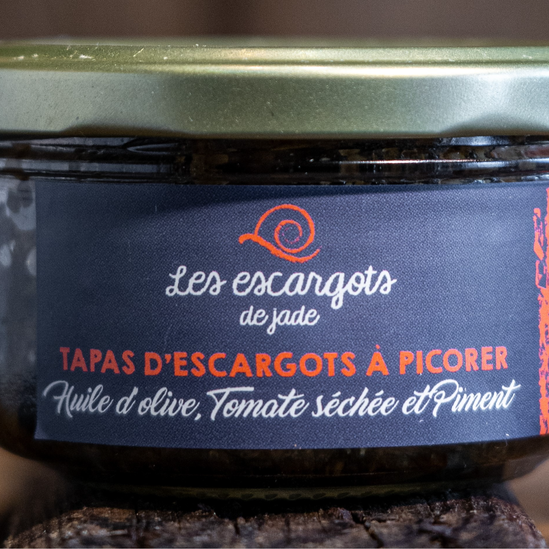 Tapas D'Escargots Huile D'Olive, Tomates Séchées Et Piment - 130g