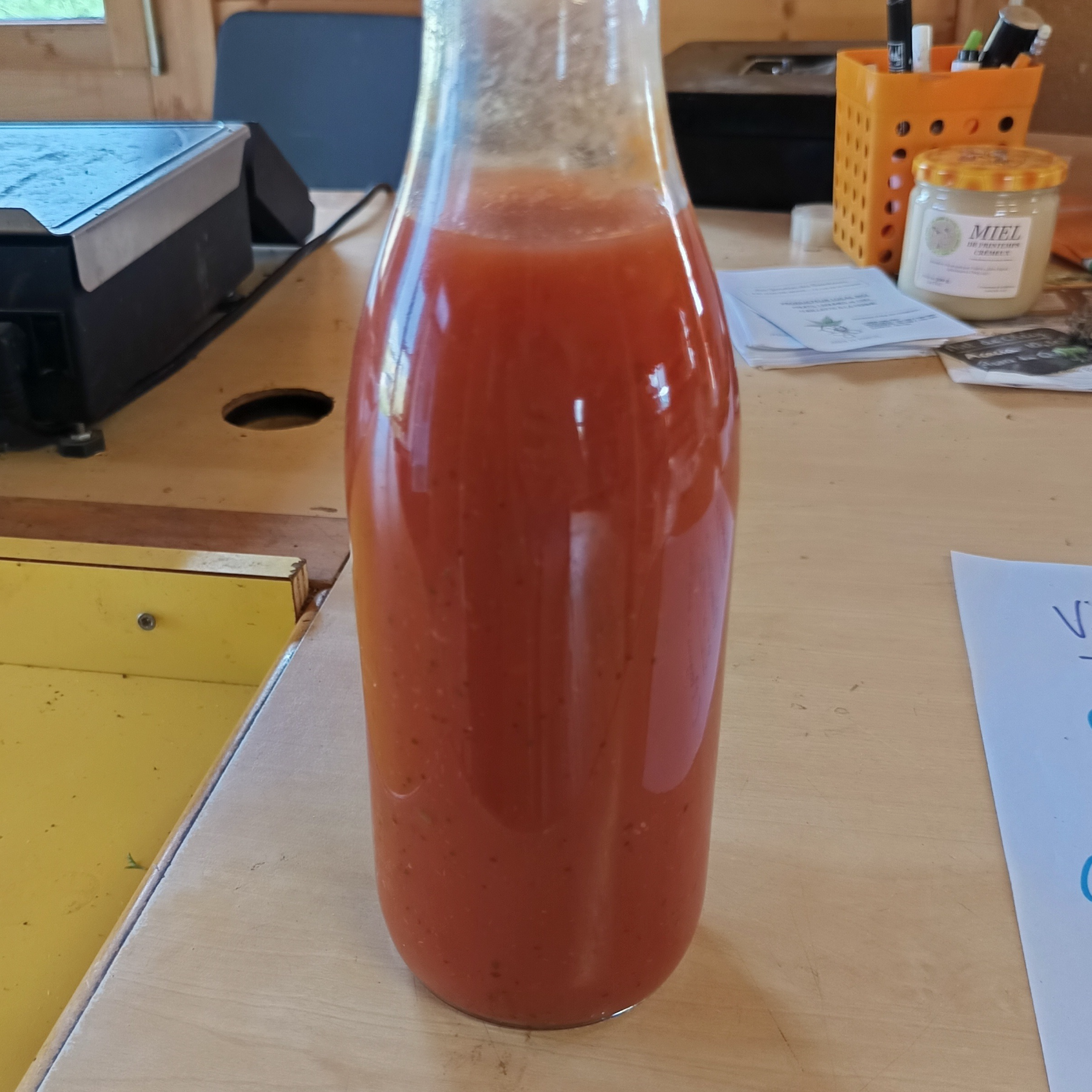 Velouté de tomates aux courgettes 1L