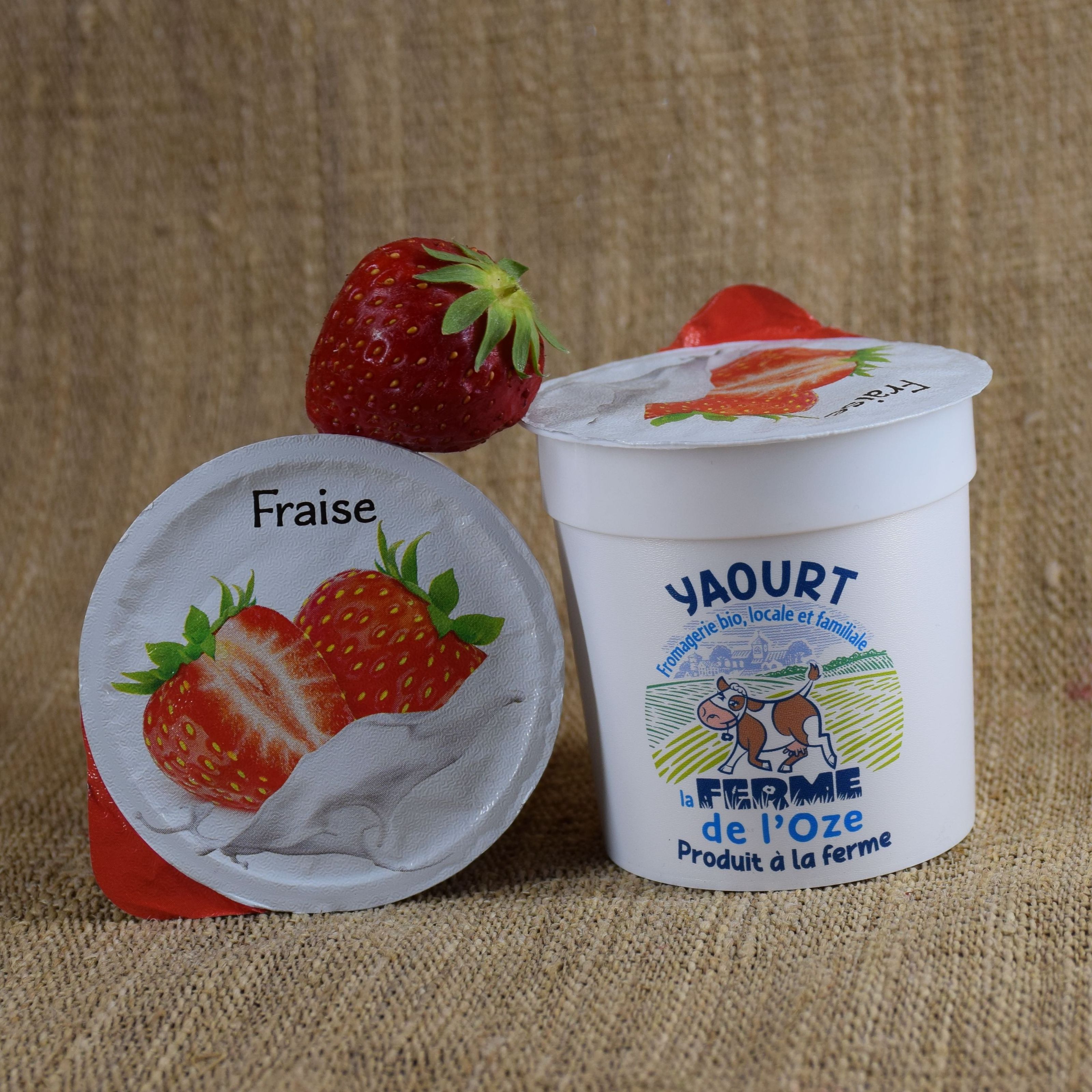 Yaourt Fraise Brassé 125G