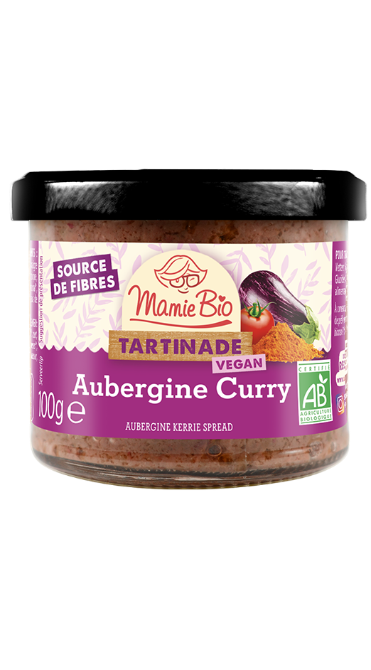 Tartinade aubergine curry - 100g