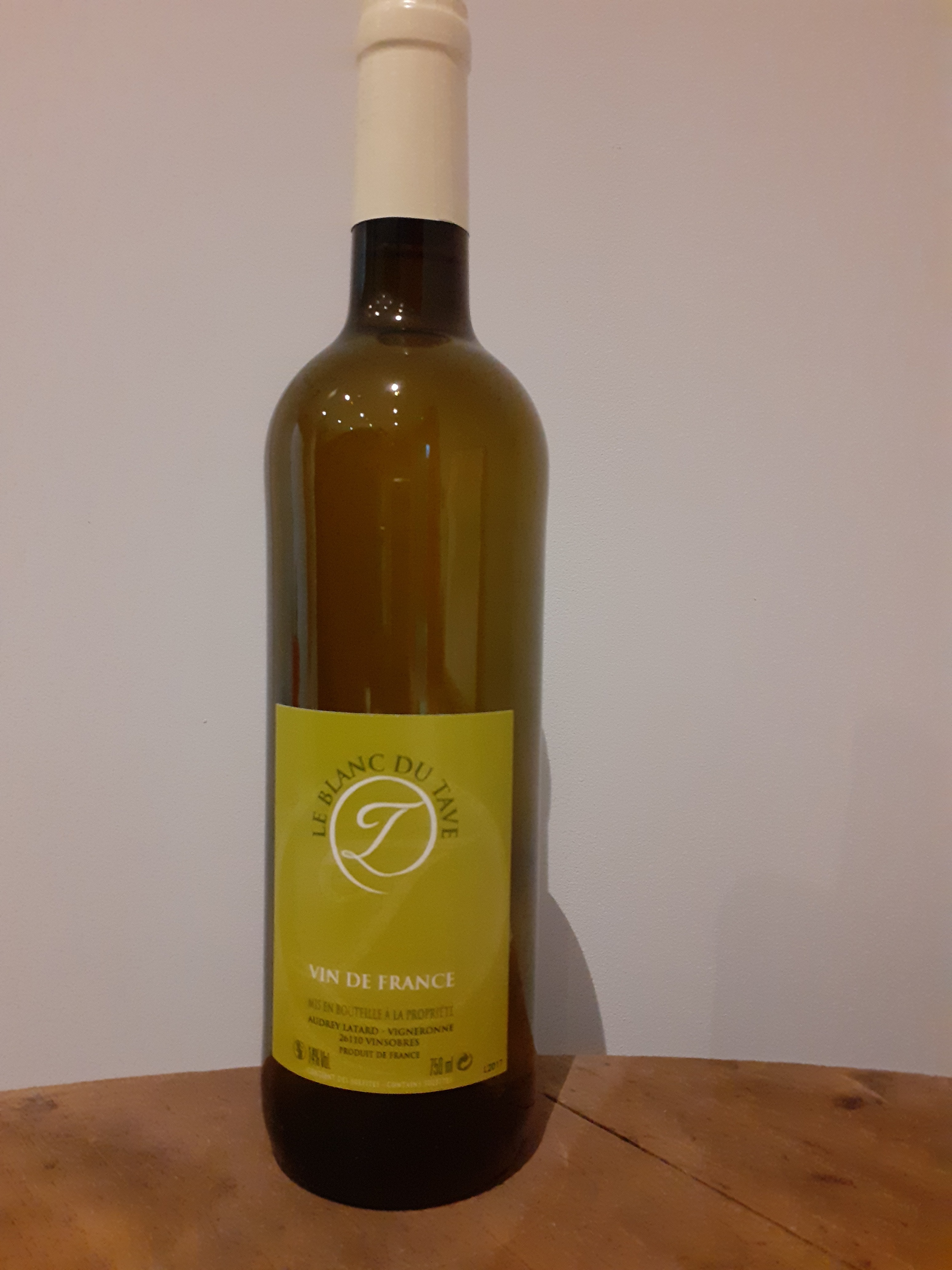 Le blanc du Tave