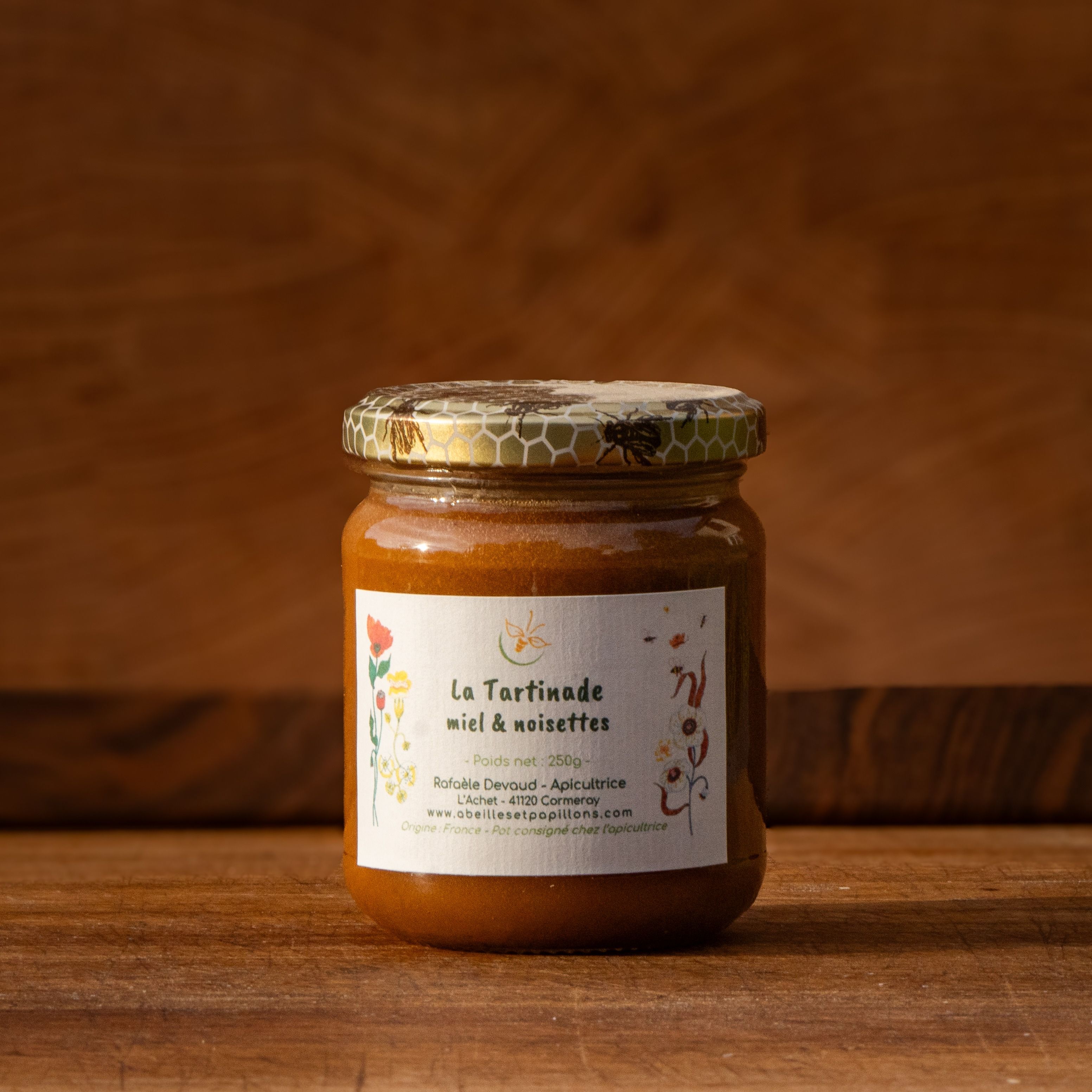 Tartinade miel noisettes - 250g