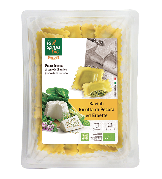 Ravioli avec ricotta de brebis et fines herbes - 250g