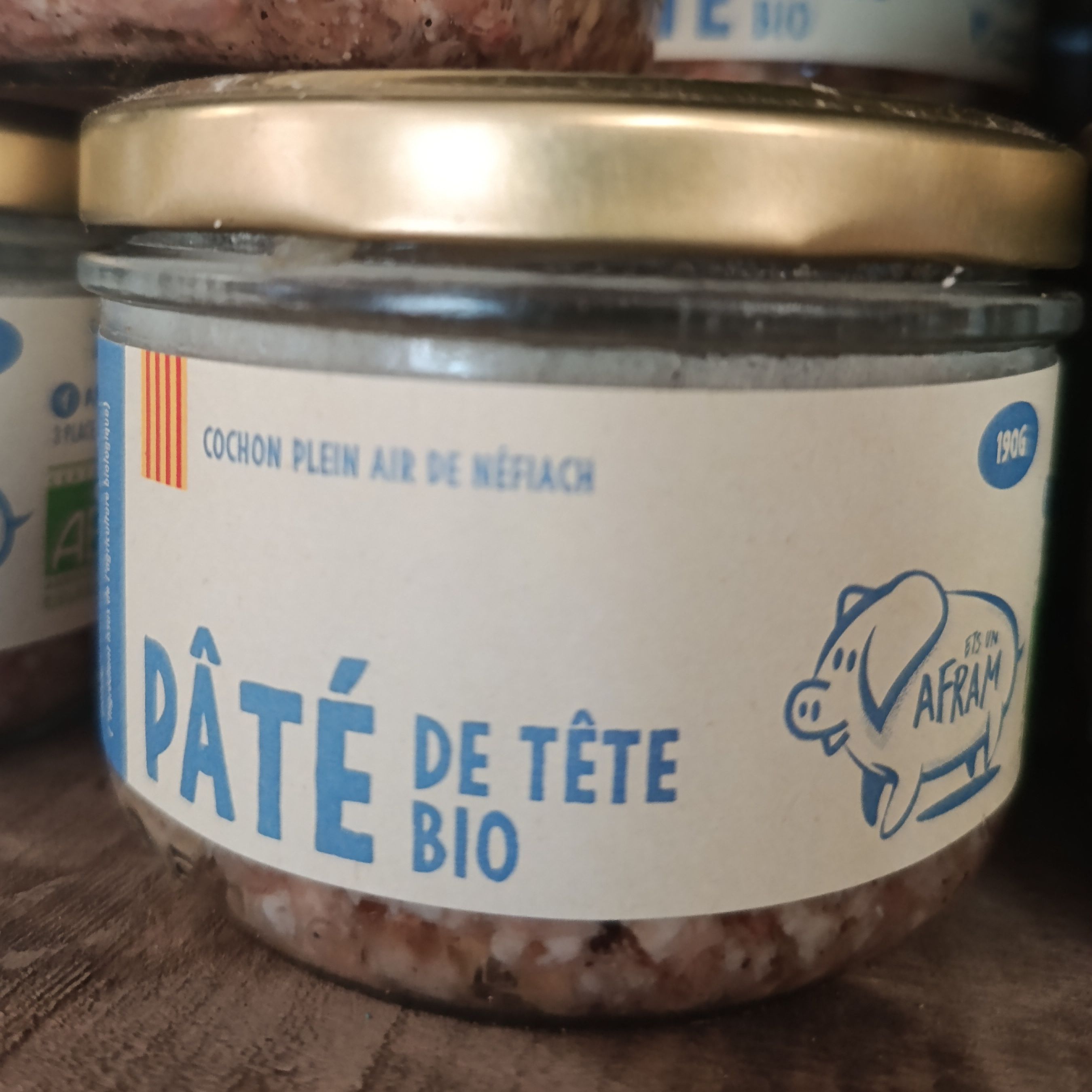 PÂTÉ DE TÊTE 190GR - AFRAM