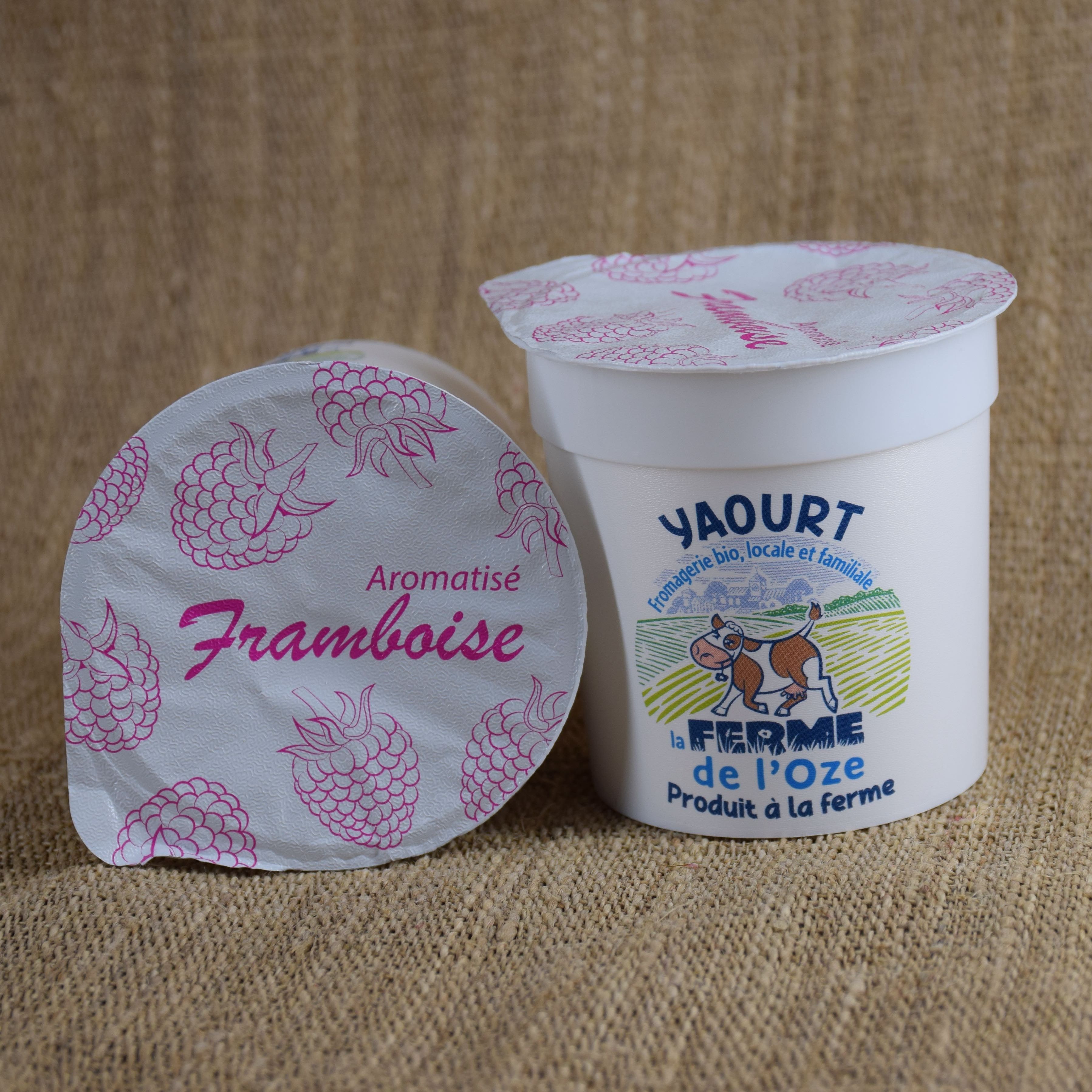 Framboise - Yaourt Sucré Aromatisé 125G
