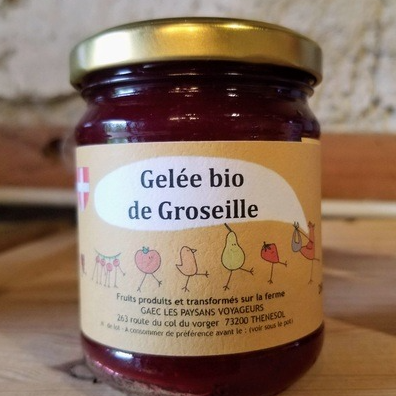Gelée de Groseilles (1 pot de 250g)