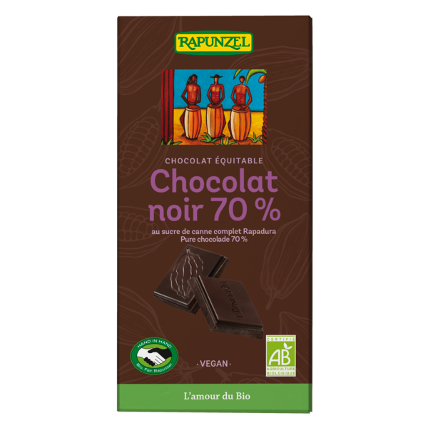 Chocolat Extra Noir 70% - 80g