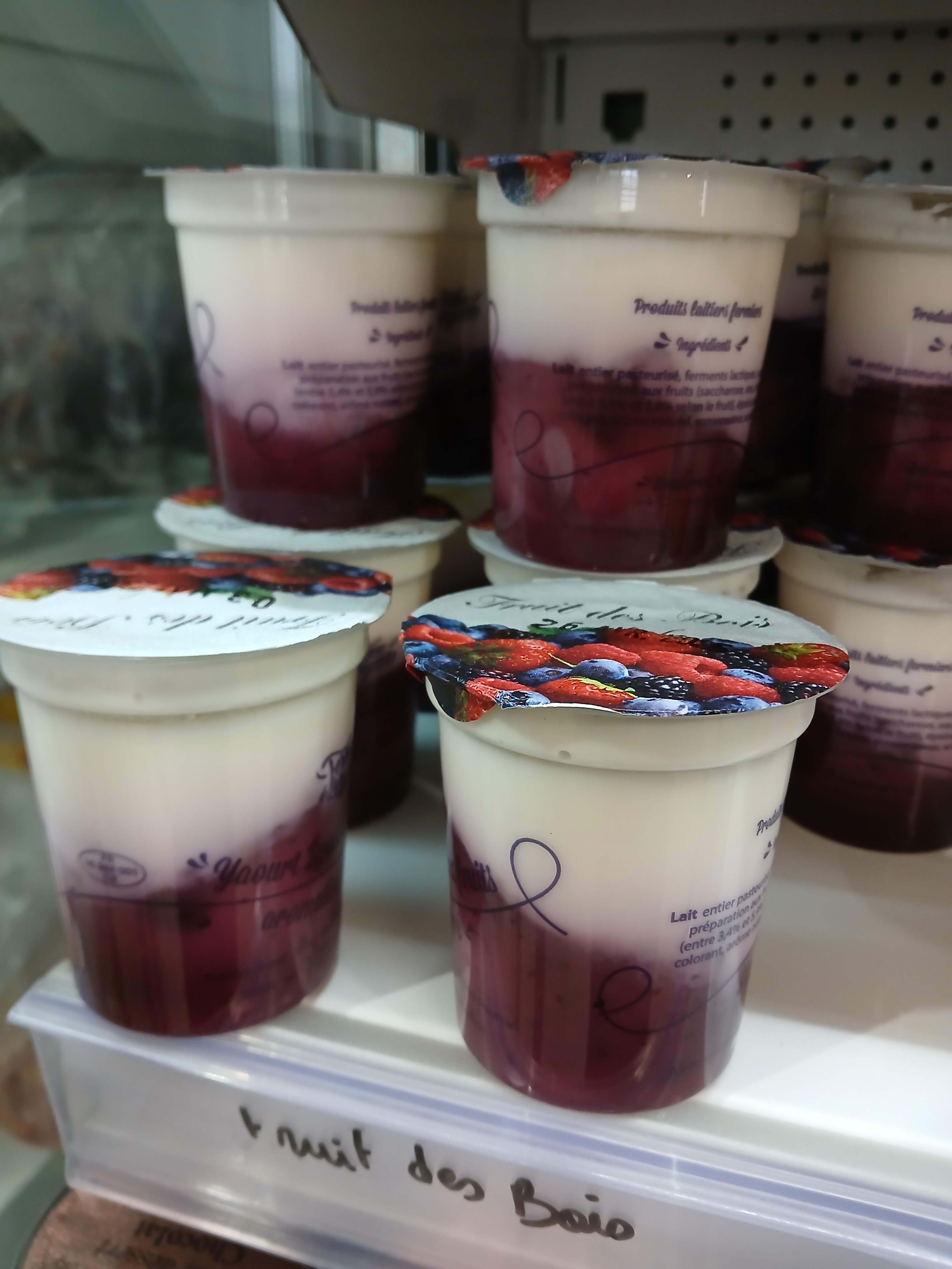 Yaourt Bicouche fruits des bois