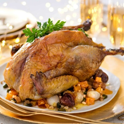 Pintade Chaponnée - 2,5kg