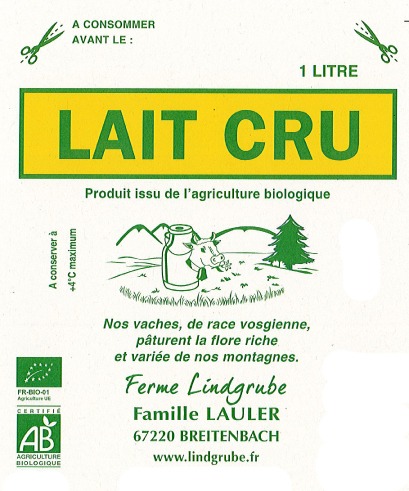 Lait cru 1l - 1l