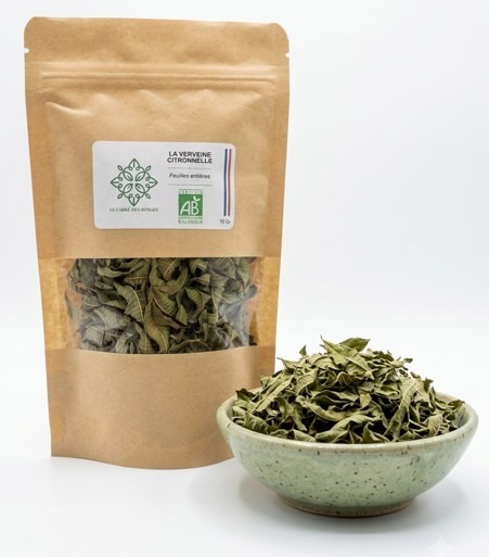 La Verveine Citronnelle en Feuilles BIO - Feuilles entières - 10g