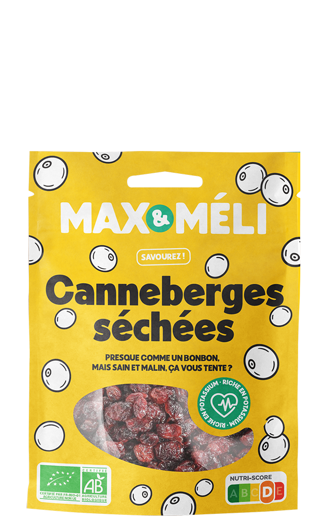 Canneberge séchée (cranberries) - 125g