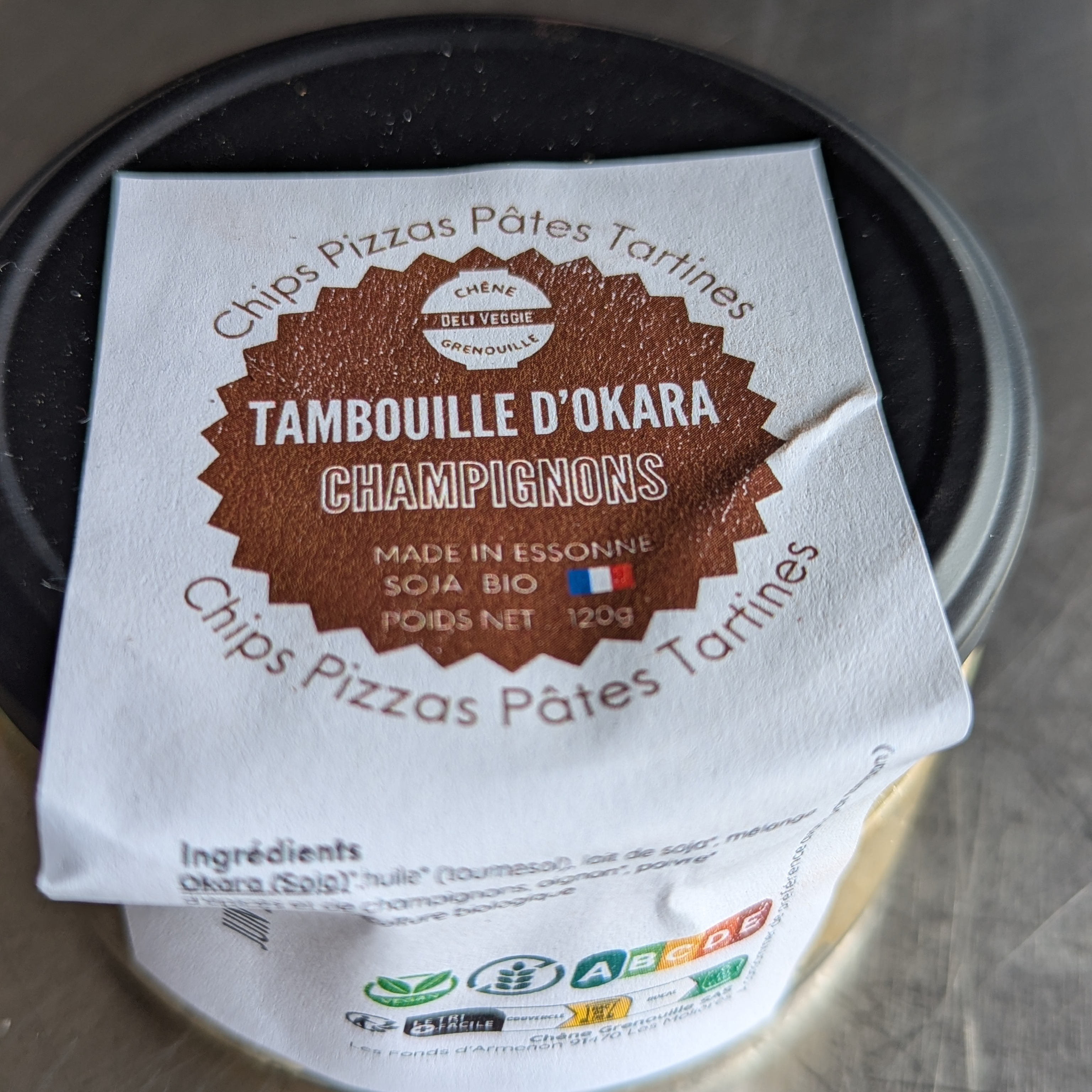 Tambouille d'Okara Aux Champignons - 120g