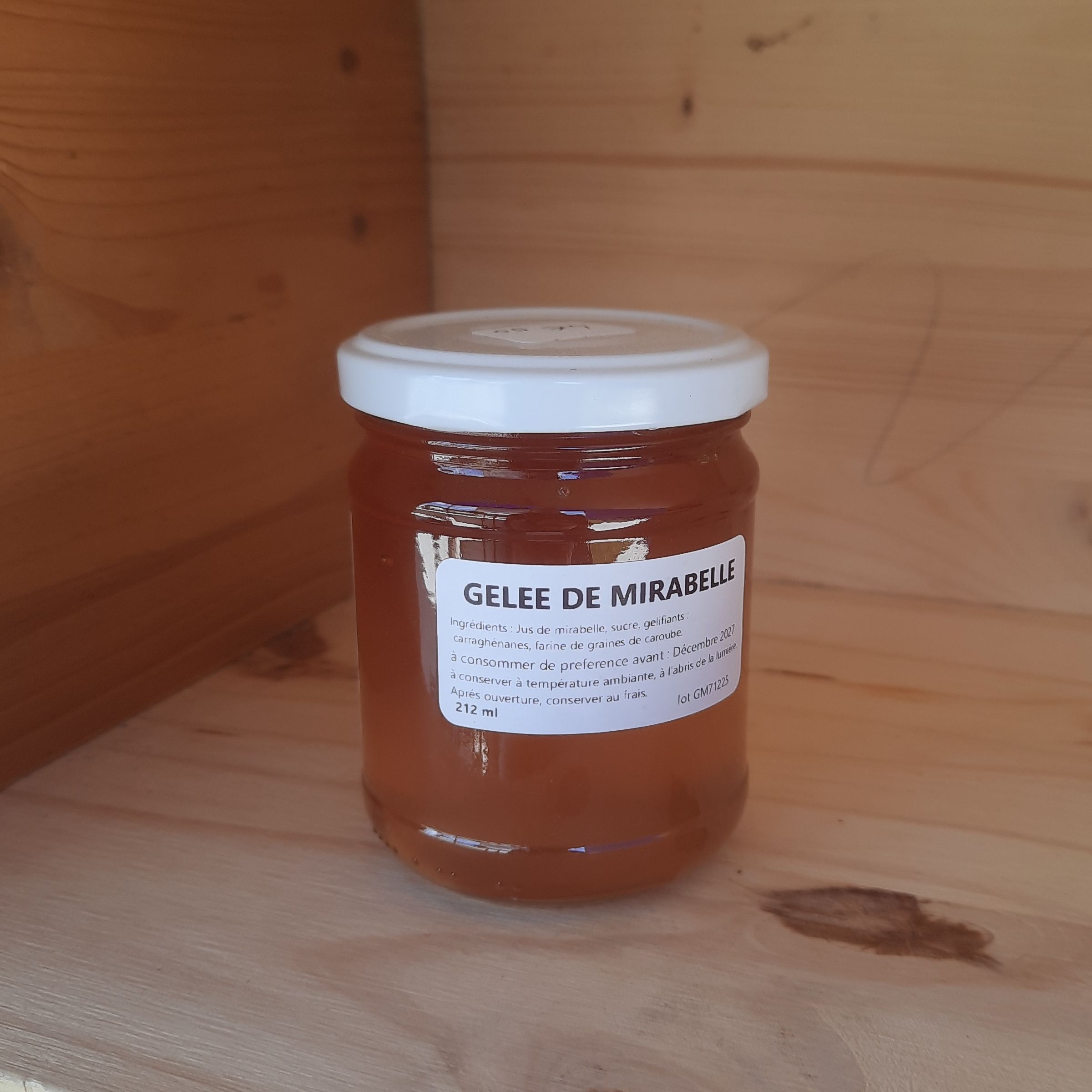 Gelée de Mirabelle - 212ml