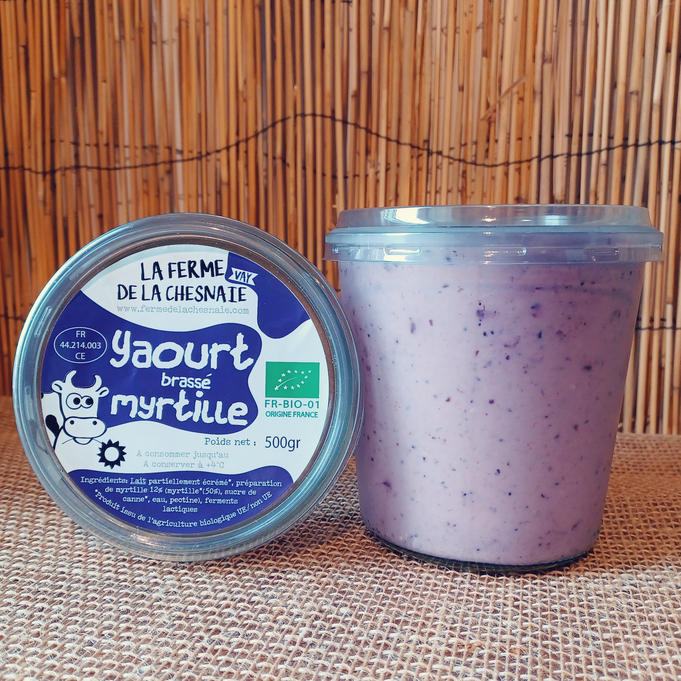 Yaourt Myrtille - 500g