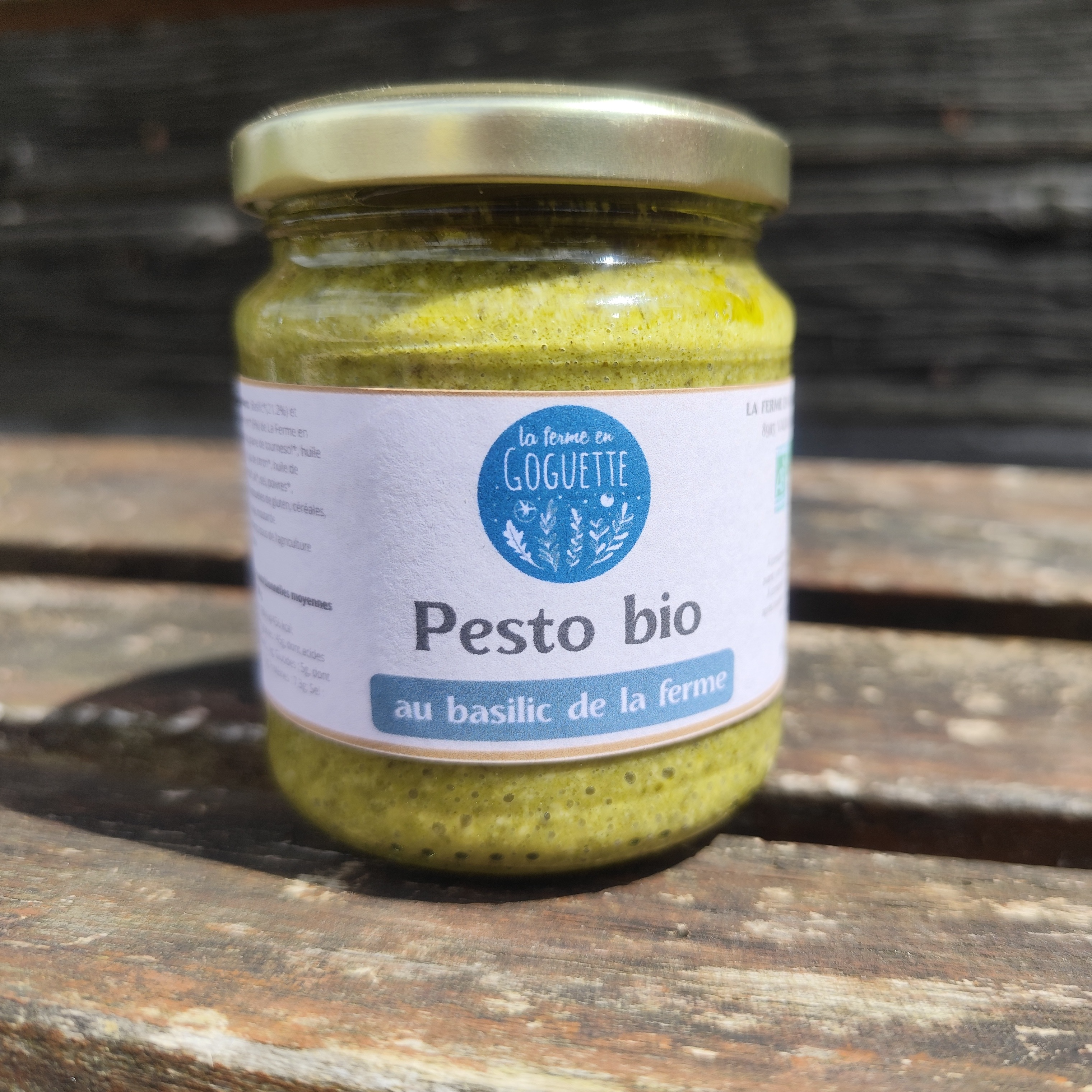 Pesto Basilic du jardin- 190g