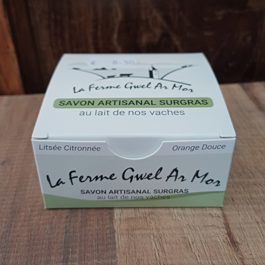 Savon au lait de vache 100g