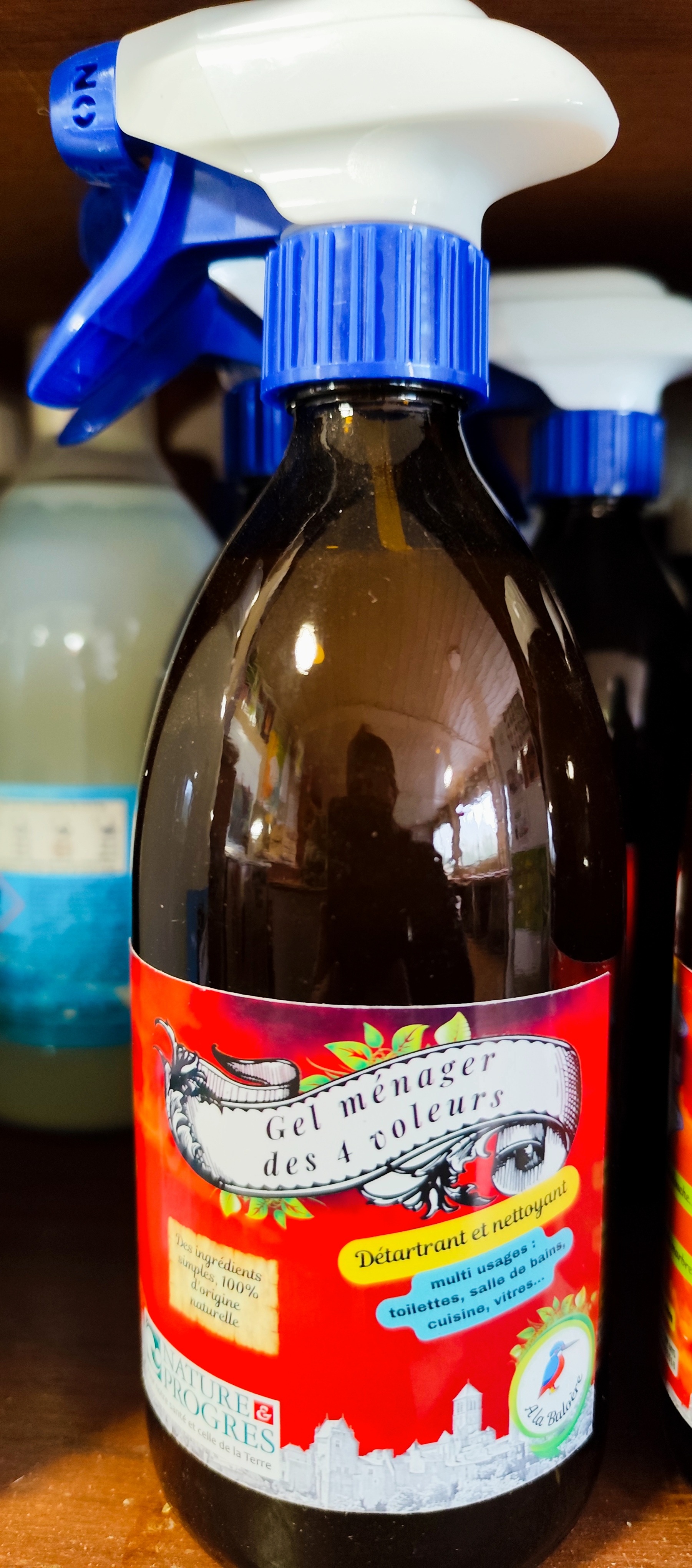 Gel Ménager des 4 Voleurs 500ml  (avec consigne Spray 2€)