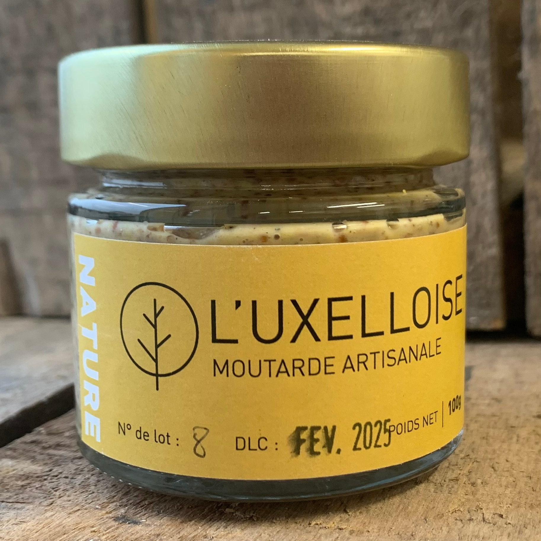 MOUTARDE NATURE 100G