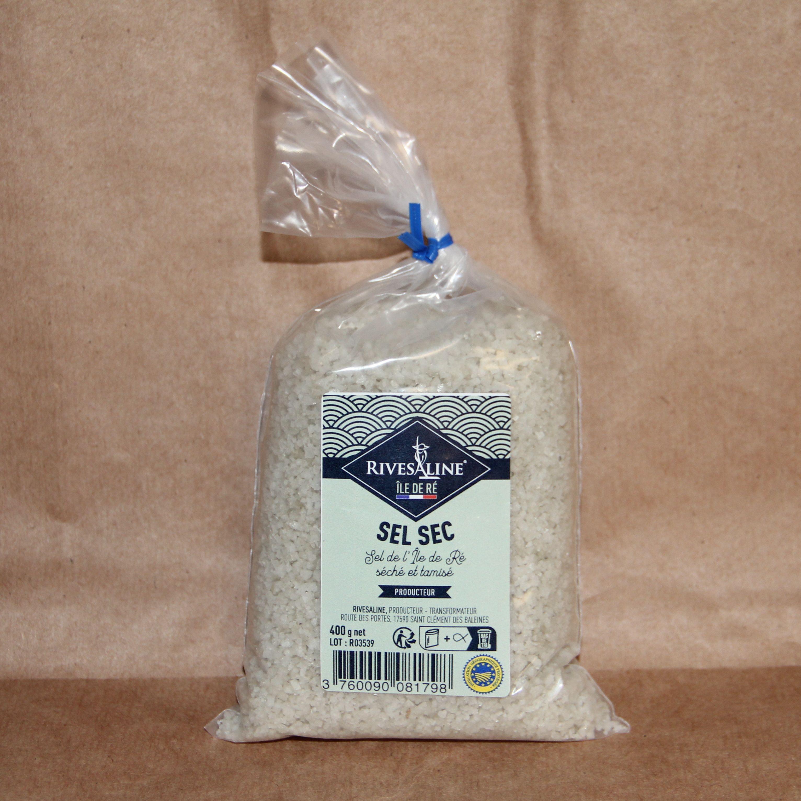 Gros sel sec Rivesaline 400 g