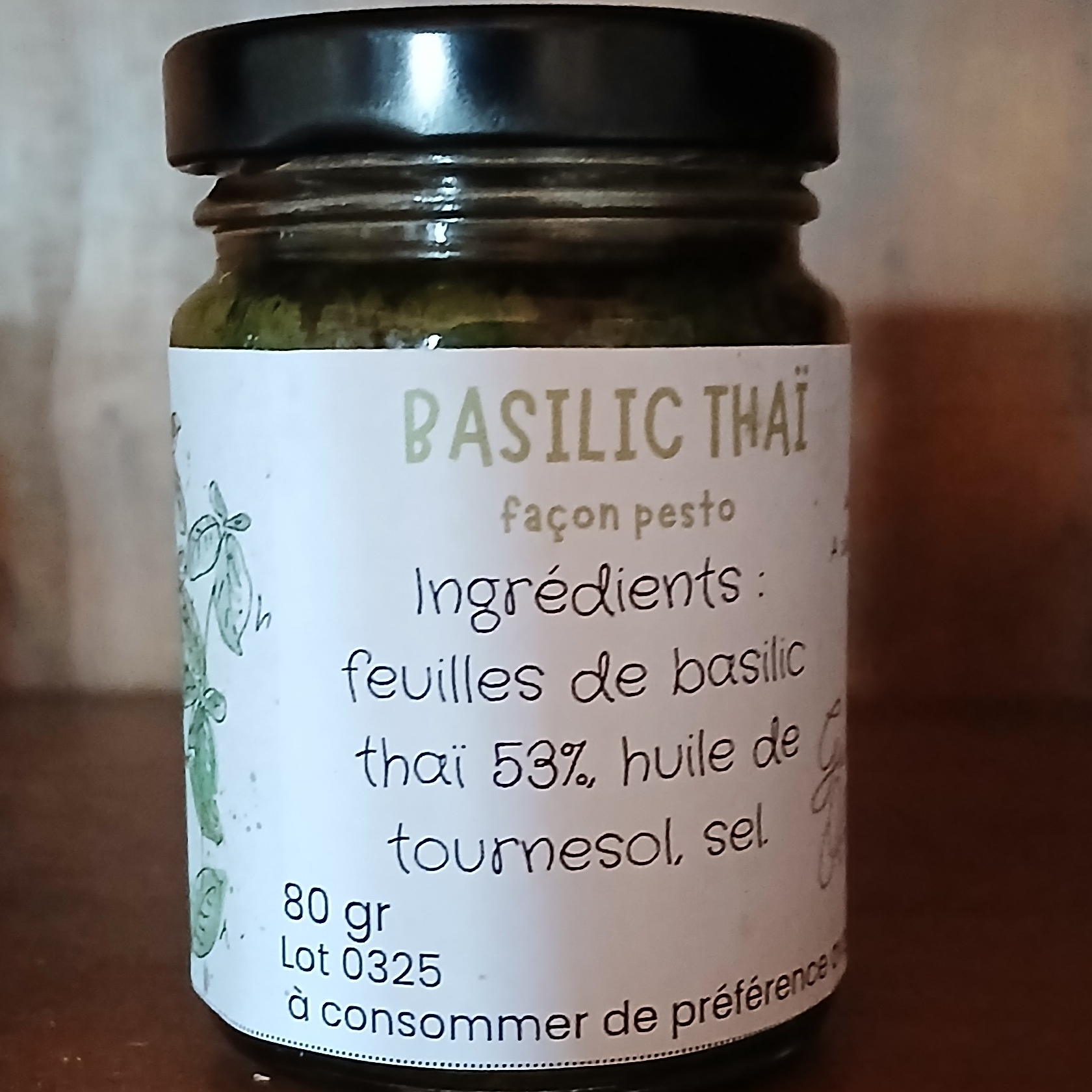 Basilic thaï - 80g