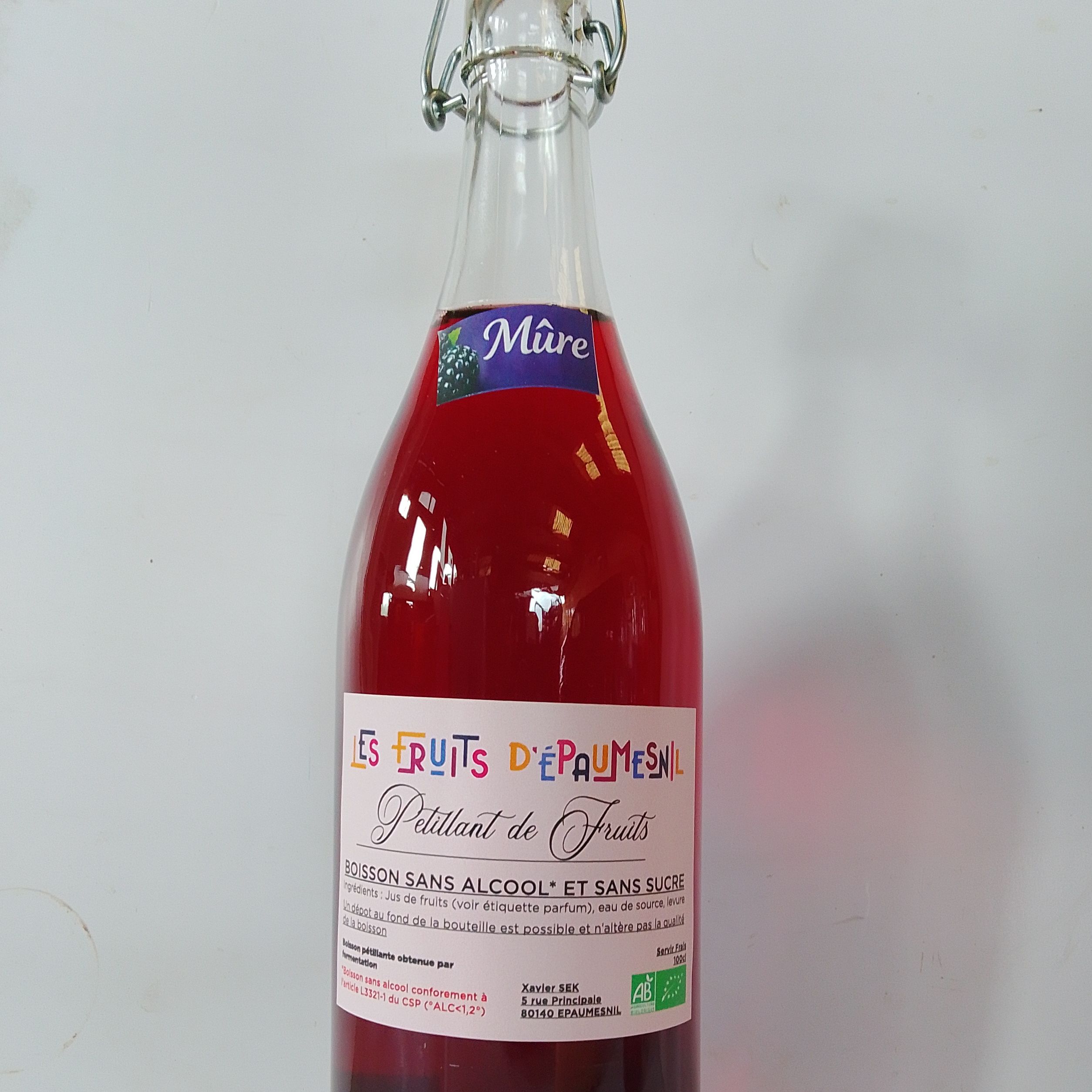 pétillant de Mûre - 1l