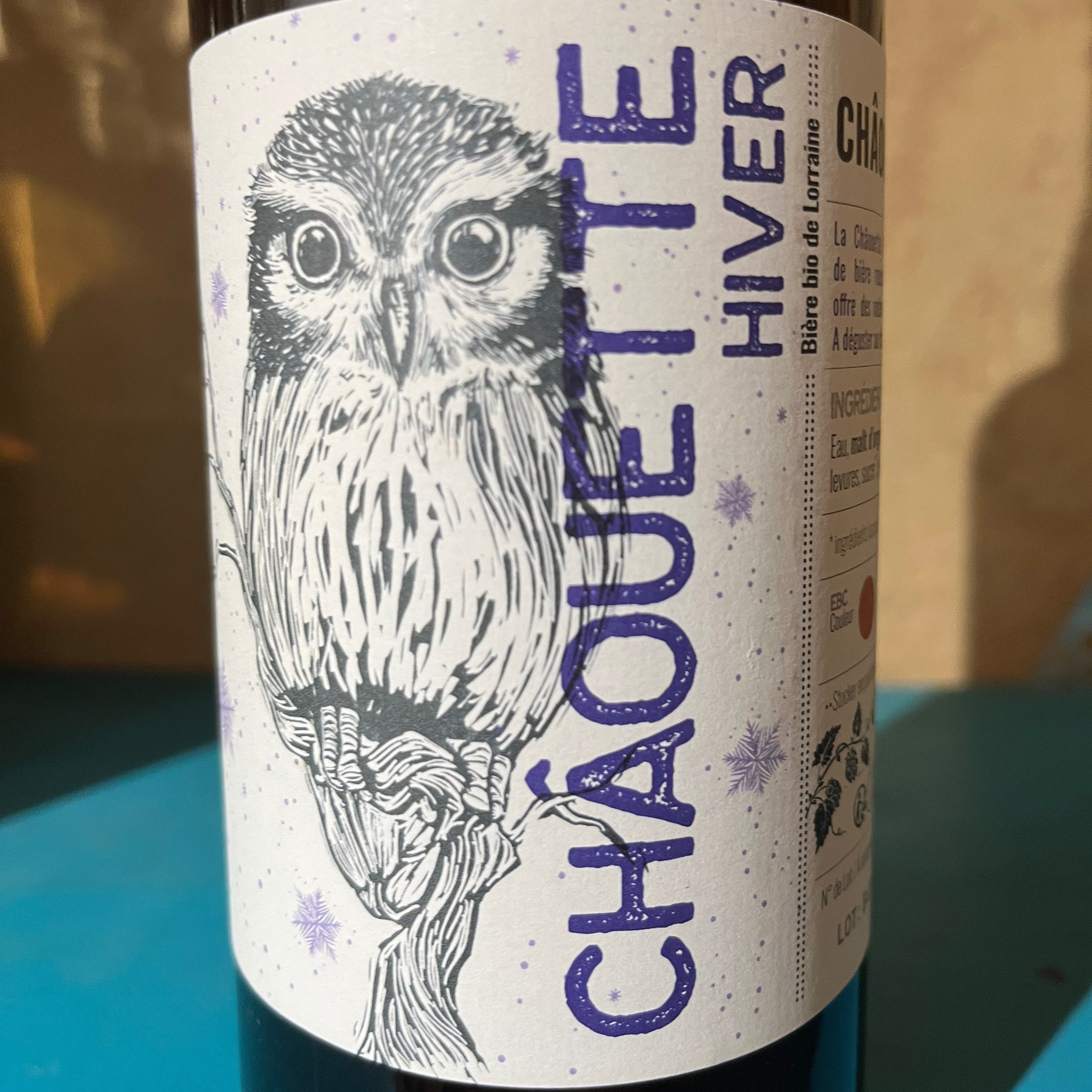 BIÈRE 75CL HIVER (CHÂOUETTE)