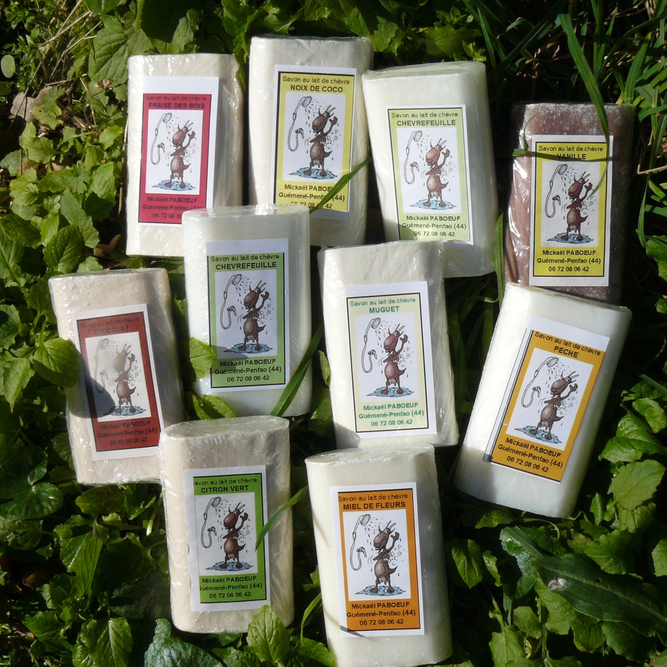 Savon pêche - 250g